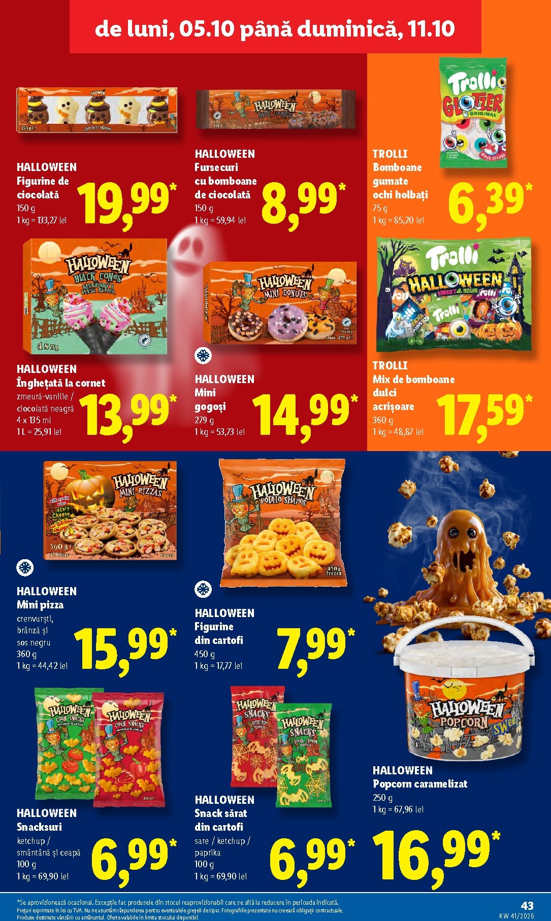 lidl - Lidl pliante pentru săptămâna viitoare de la luni 05.10.2026 până la duminică 11.10.2026 - page: 43