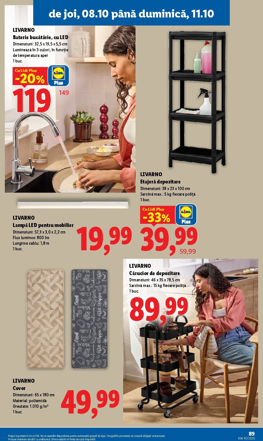 lidl - Lidl pliante pentru săptămâna viitoare de la luni 05.10.2026 până la duminică 11.10.2026 - page: 89
