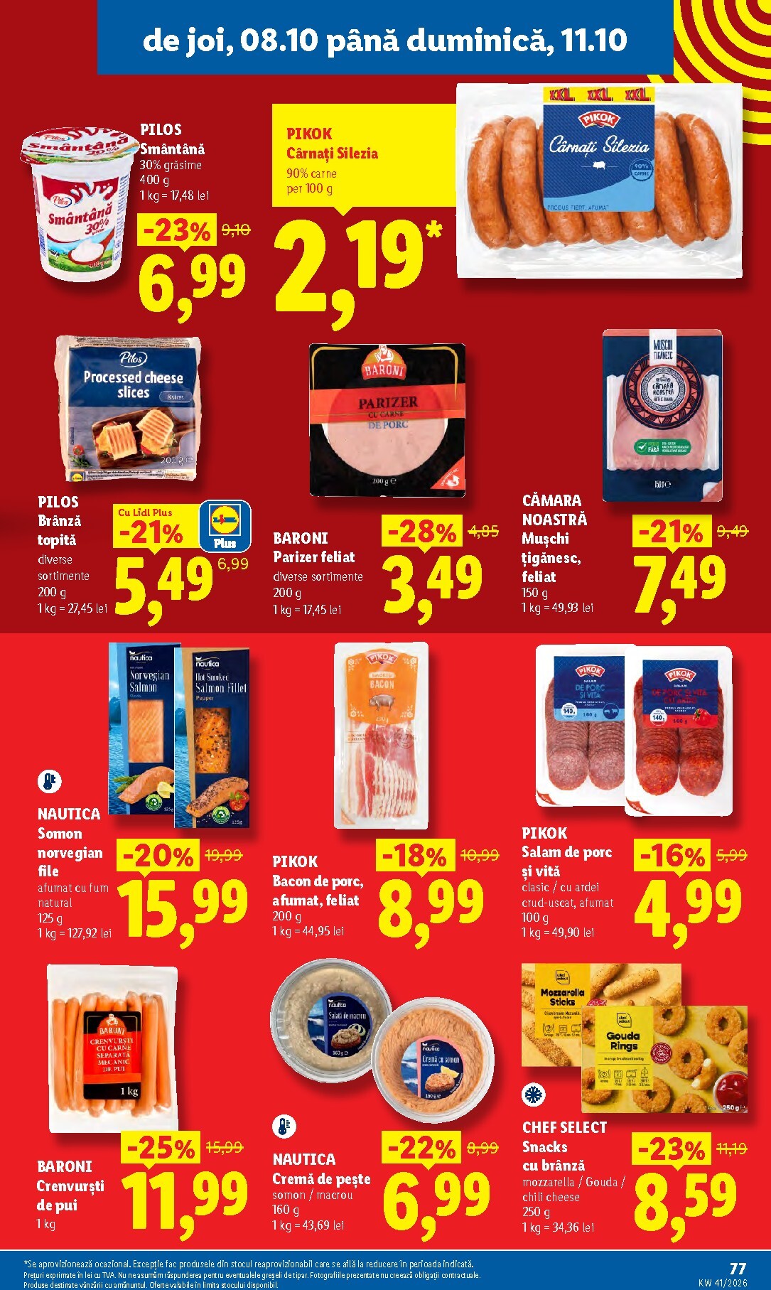 lidl - Lidl pliante pentru săptămâna viitoare de la luni 05.10.2026 până la duminică 11.10.2026 - page: 77