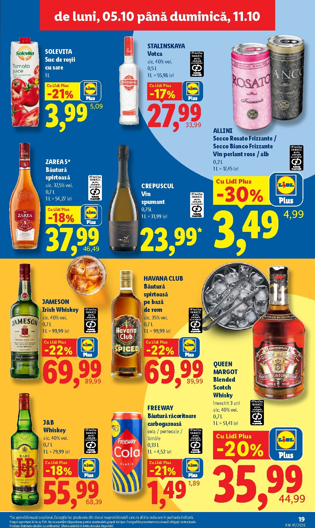 lidl - Lidl pliante pentru săptămâna viitoare de la luni 05.10.2026 până la duminică 11.10.2026 - page: 19