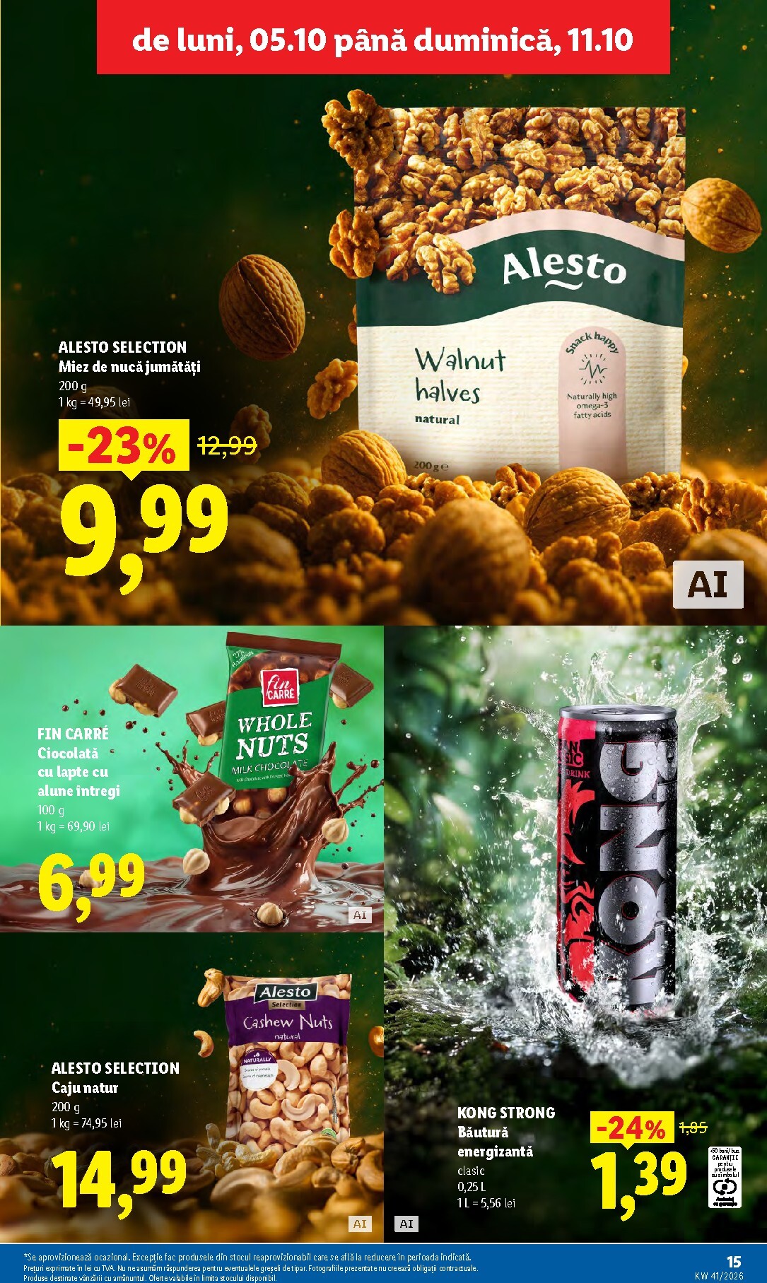 lidl - Lidl pliante pentru săptămâna viitoare de la luni 05.10.2026 până la duminică 11.10.2026 - page: 15