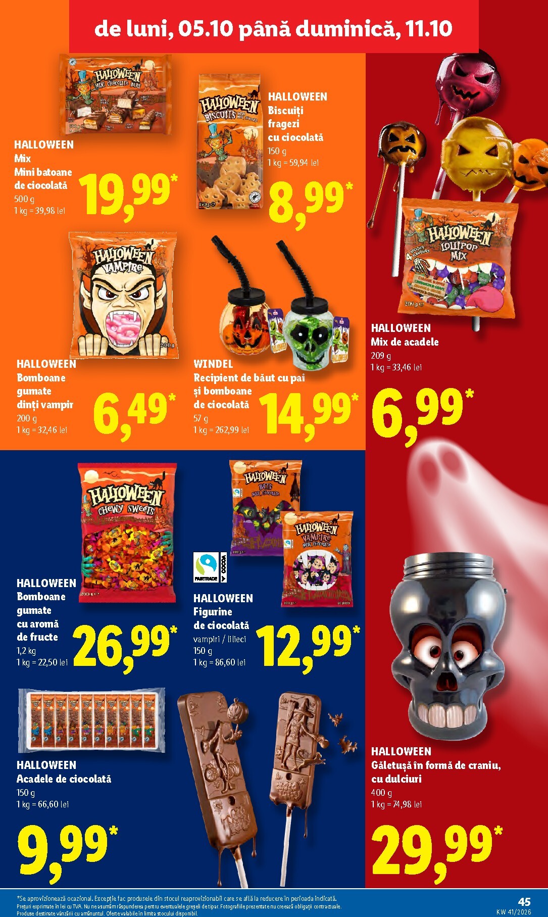 lidl - Lidl pliante pentru săptămâna viitoare de la luni 05.10.2026 până la duminică 11.10.2026 - page: 45