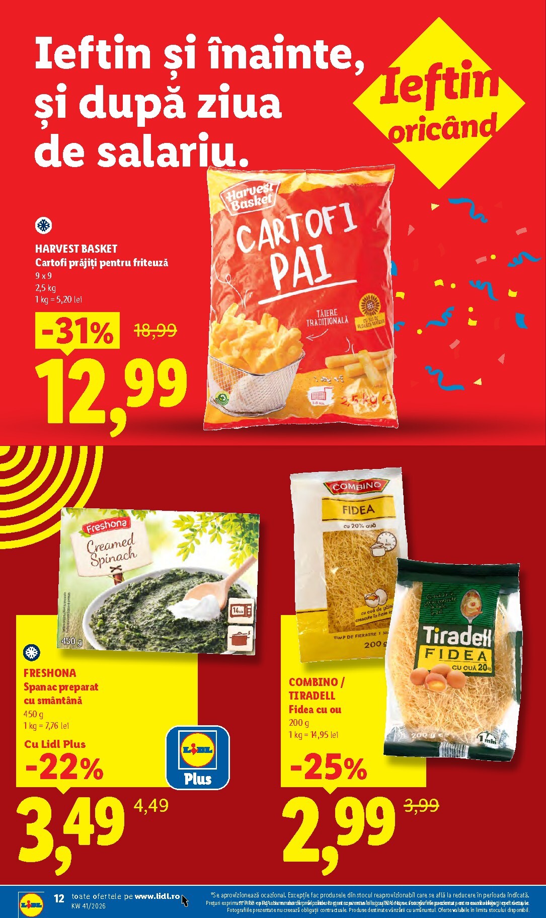 lidl - Lidl pliante pentru săptămâna viitoare de la luni 05.10.2026 până la duminică 11.10.2026 - page: 12