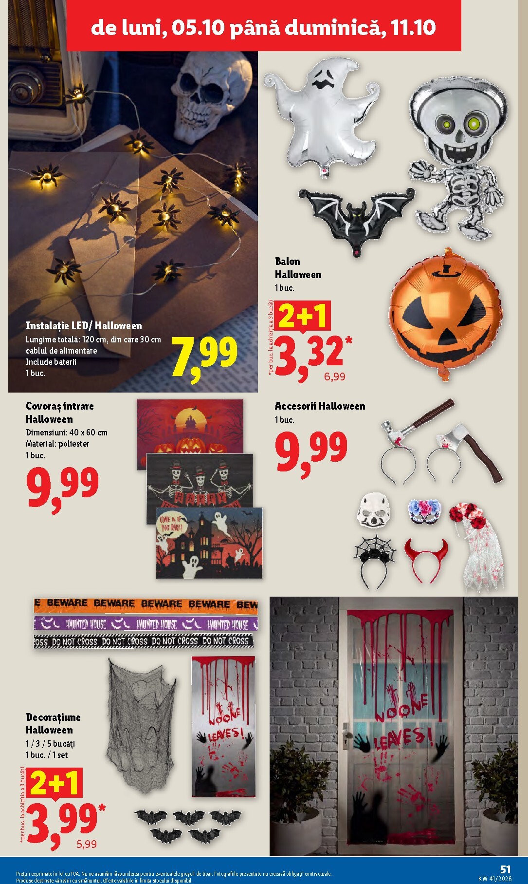 lidl - Lidl pliante pentru săptămâna viitoare de la luni 05.10.2026 până la duminică 11.10.2026 - page: 51