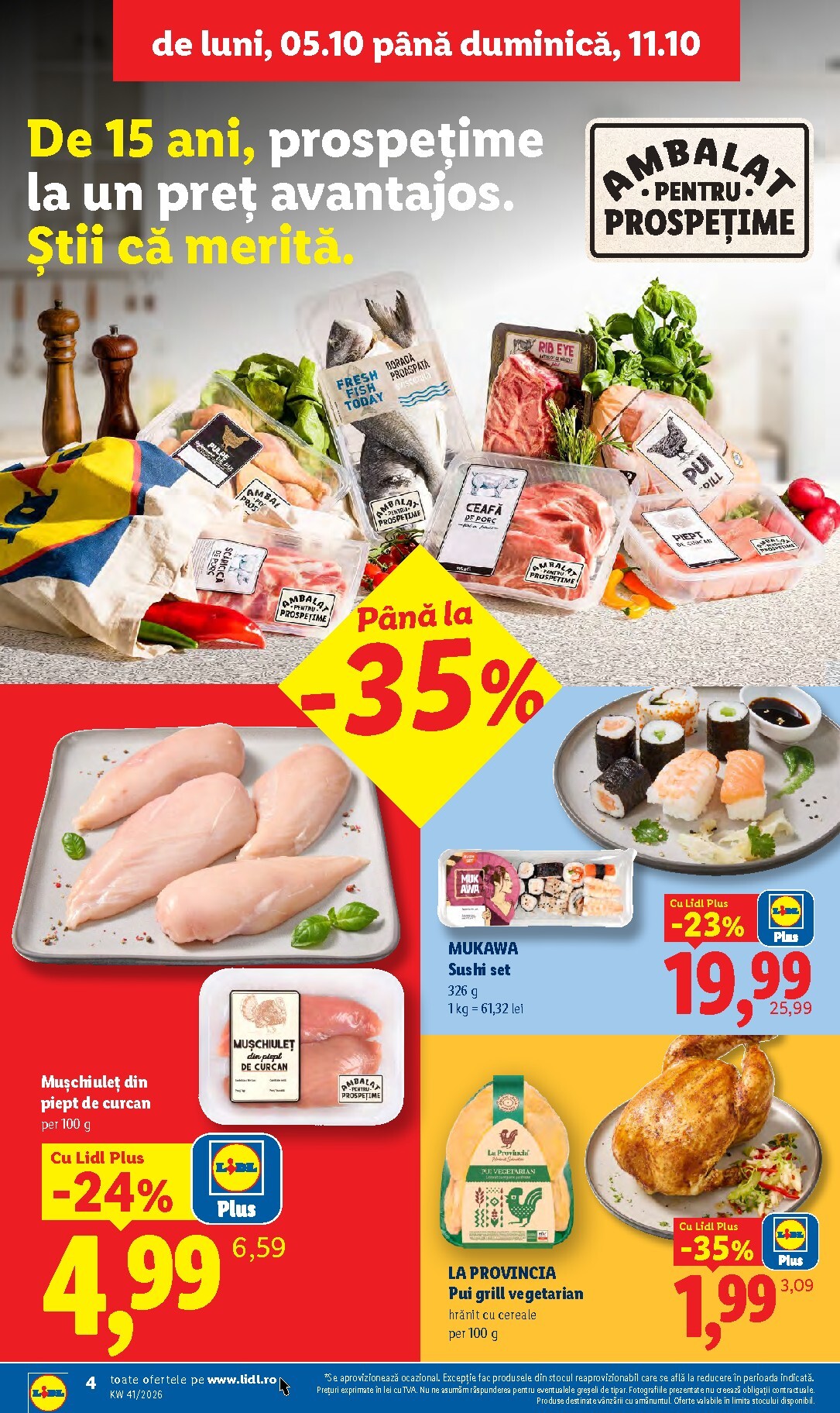 lidl - Lidl pliante pentru săptămâna viitoare de la luni 05.10.2026 până la duminică 11.10.2026 - page: 4