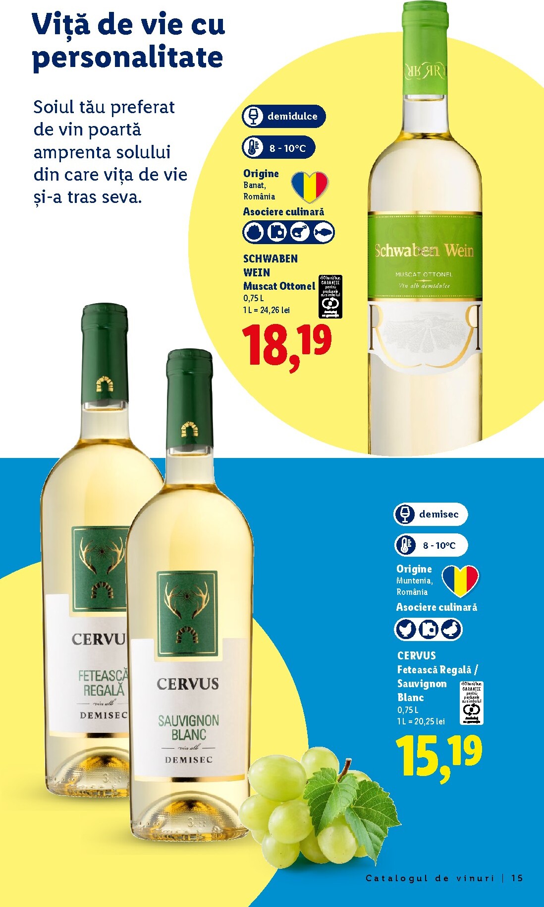 lidl - Brosura Lidl - De vinuri valabilă de la luni 28.09.2026 până la sâmbătă 31.10.2026 - page: 15