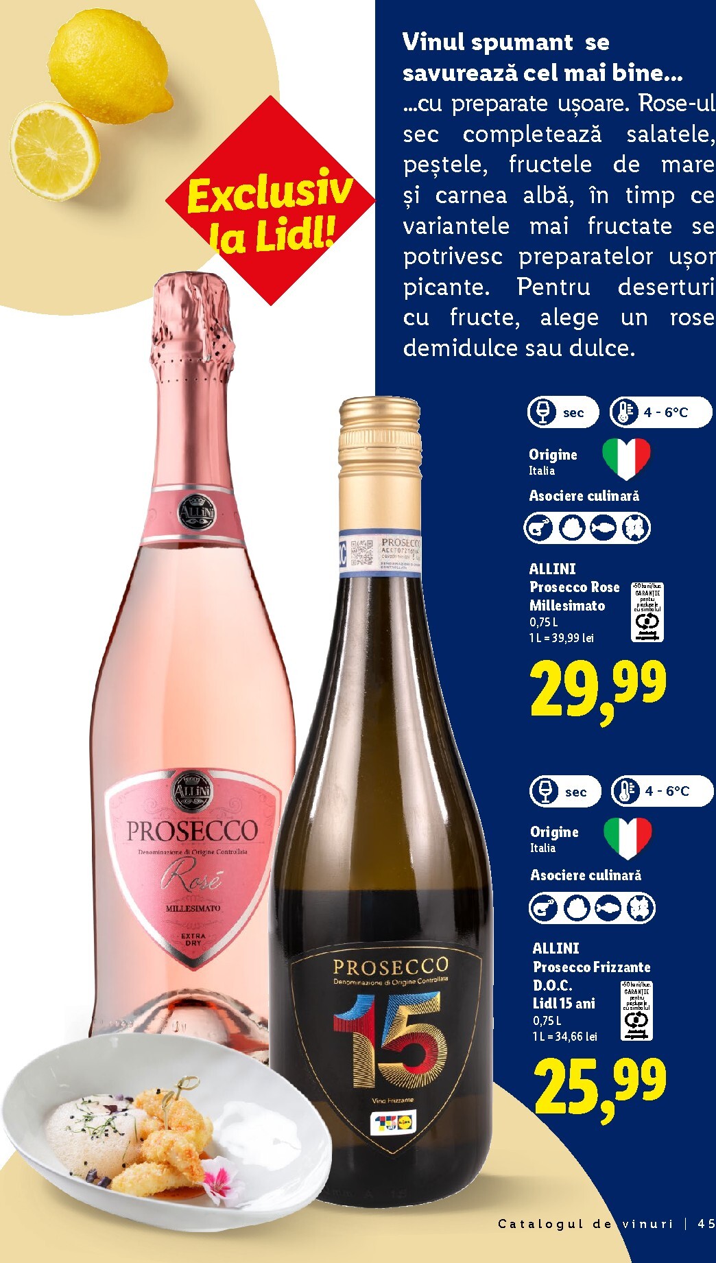 lidl - Brosura Lidl - De vinuri valabilă de la luni 28.09.2026 până la sâmbătă 31.10.2026 - page: 45