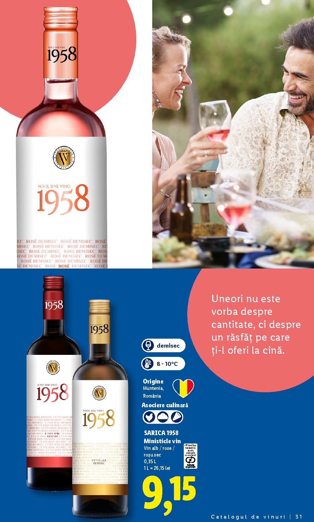 lidl - Brosura Lidl - De vinuri valabilă de la luni 28.09.2026 până la sâmbătă 31.10.2026 - page: 31