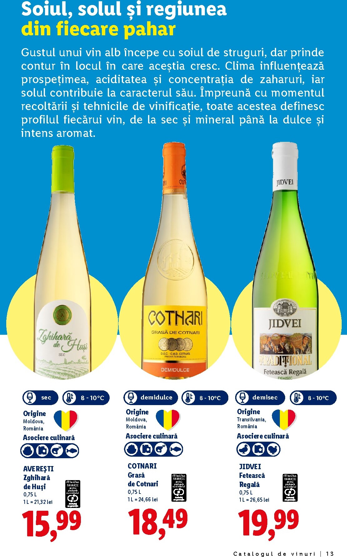 lidl - Brosura Lidl - De vinuri valabilă de la luni 28.09.2026 până la sâmbătă 31.10.2026 - page: 13