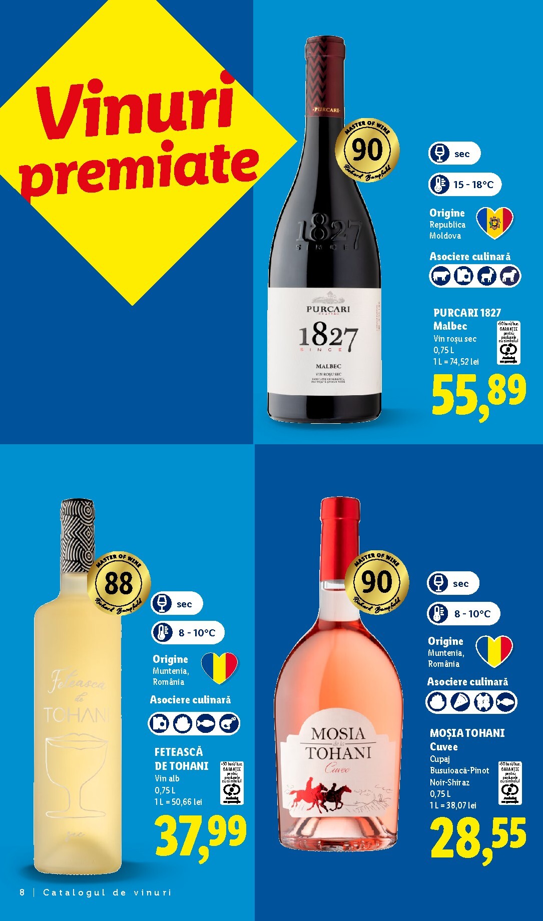 lidl - Brosura Lidl - De vinuri valabilă de la luni 28.09.2026 până la sâmbătă 31.10.2026 - page: 8