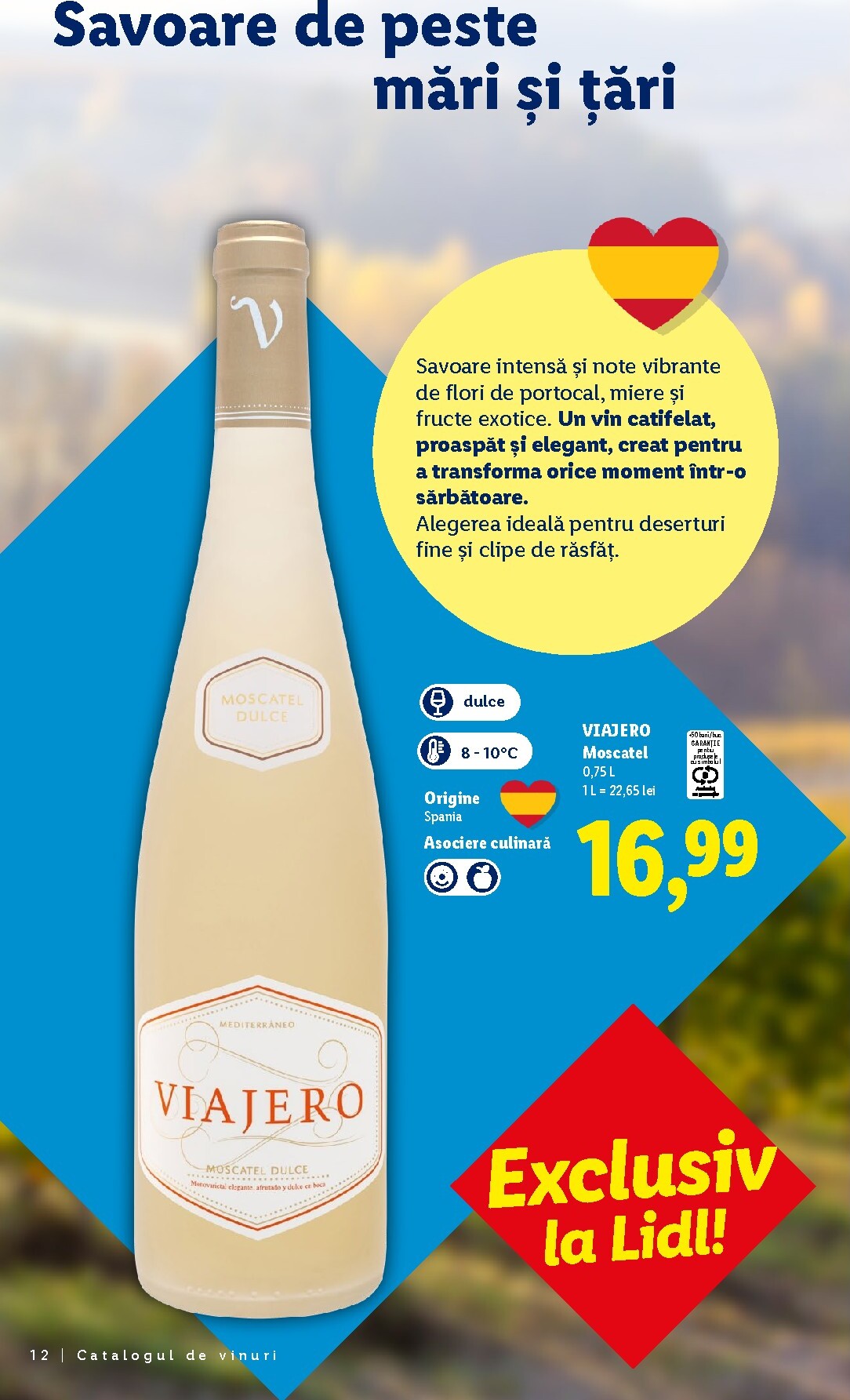 lidl - Brosura Lidl - De vinuri valabilă de la luni 28.09.2026 până la sâmbătă 31.10.2026 - page: 12