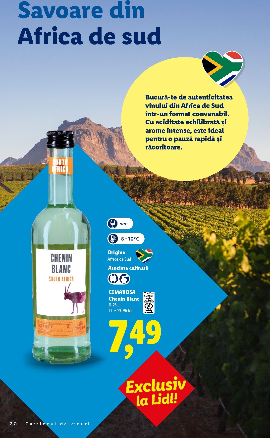 lidl - Brosura Lidl - De vinuri valabilă de la luni 28.09.2026 până la sâmbătă 31.10.2026 - page: 20