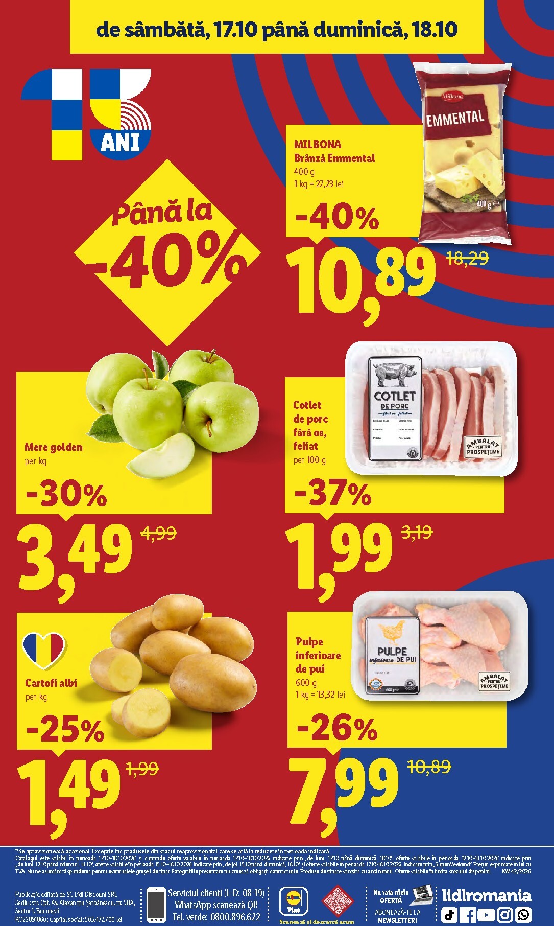 lidl - Lidl pliante pentru săptămâna viitoare de la luni 12.10.2026 până la duminică 18.10.2026 - page: 88
