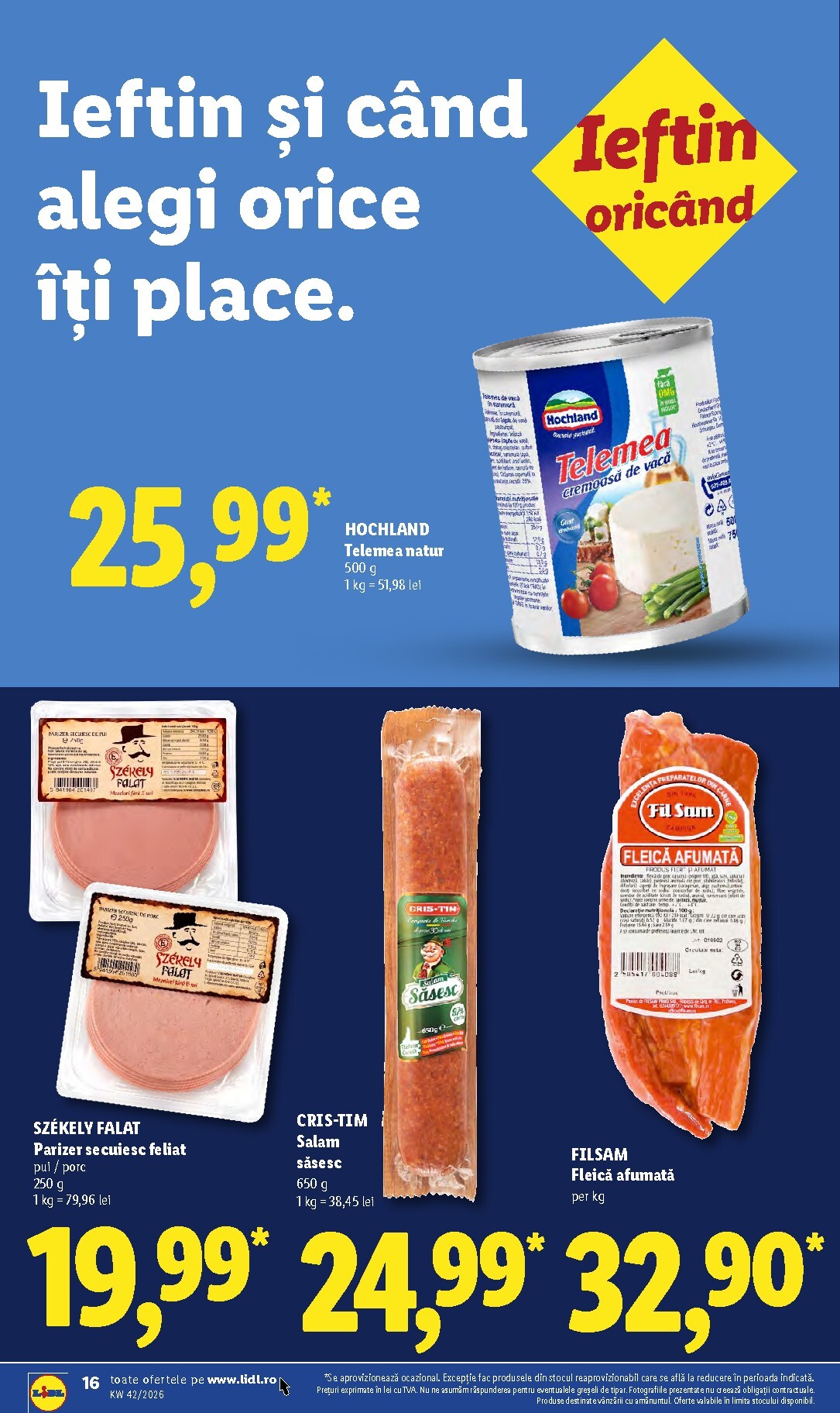 lidl - Lidl pliante pentru săptămâna viitoare de la luni 12.10.2026 până la duminică 18.10.2026 - page: 16