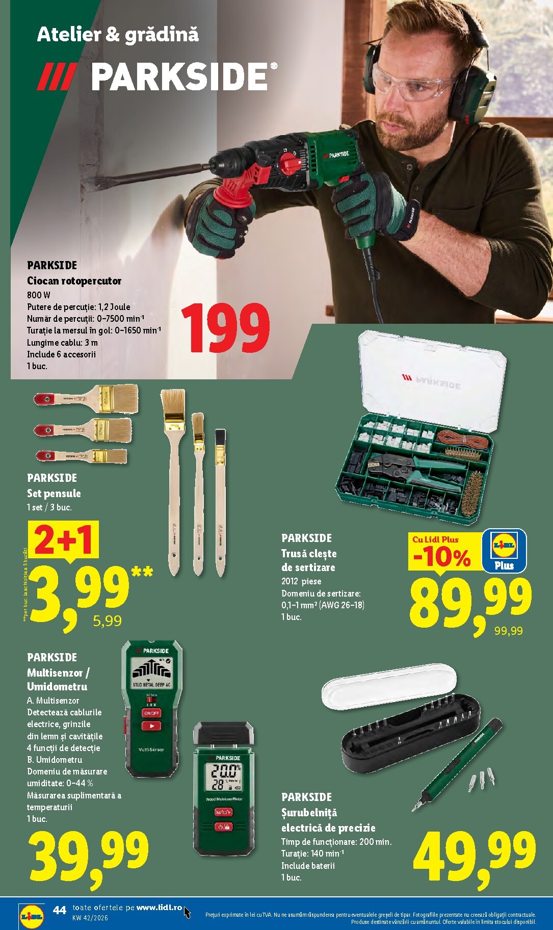 lidl - Lidl pliante pentru săptămâna viitoare de la luni 12.10.2026 până la duminică 18.10.2026 - page: 44