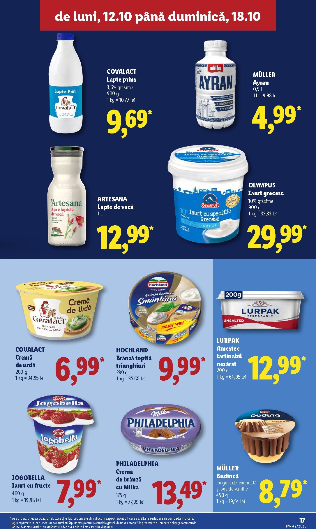 lidl - Lidl pliante pentru săptămâna viitoare de la luni 12.10.2026 până la duminică 18.10.2026 - page: 17