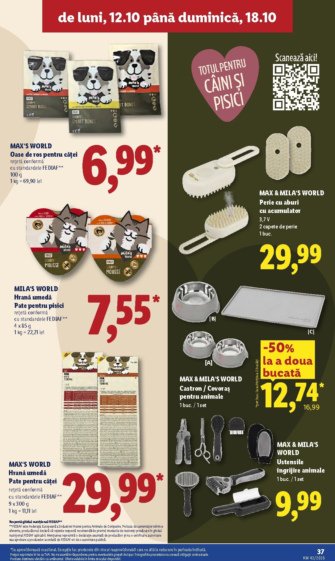 lidl - Lidl pliante pentru săptămâna viitoare de la luni 12.10.2026 până la duminică 18.10.2026 - page: 37