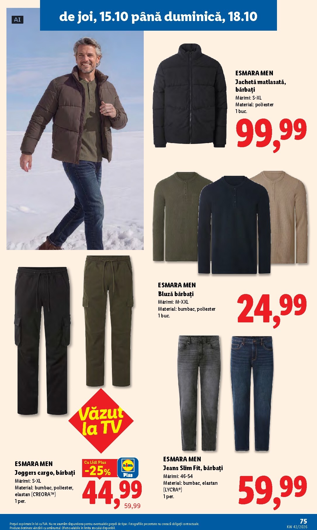 lidl - Lidl pliante pentru săptămâna viitoare de la luni 12.10.2026 până la duminică 18.10.2026 - page: 75