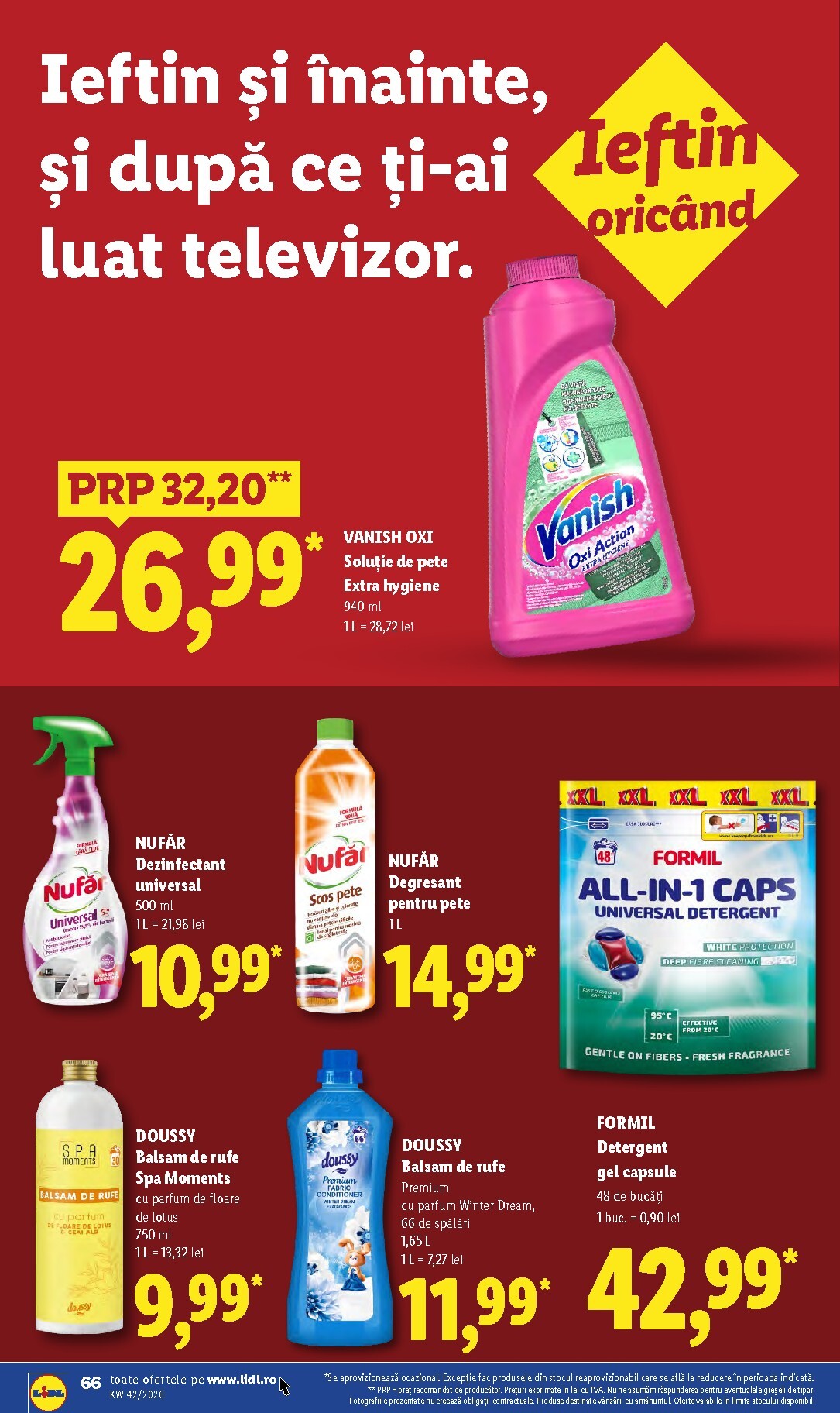 lidl - Lidl pliante pentru săptămâna viitoare de la luni 12.10.2026 până la duminică 18.10.2026 - page: 66