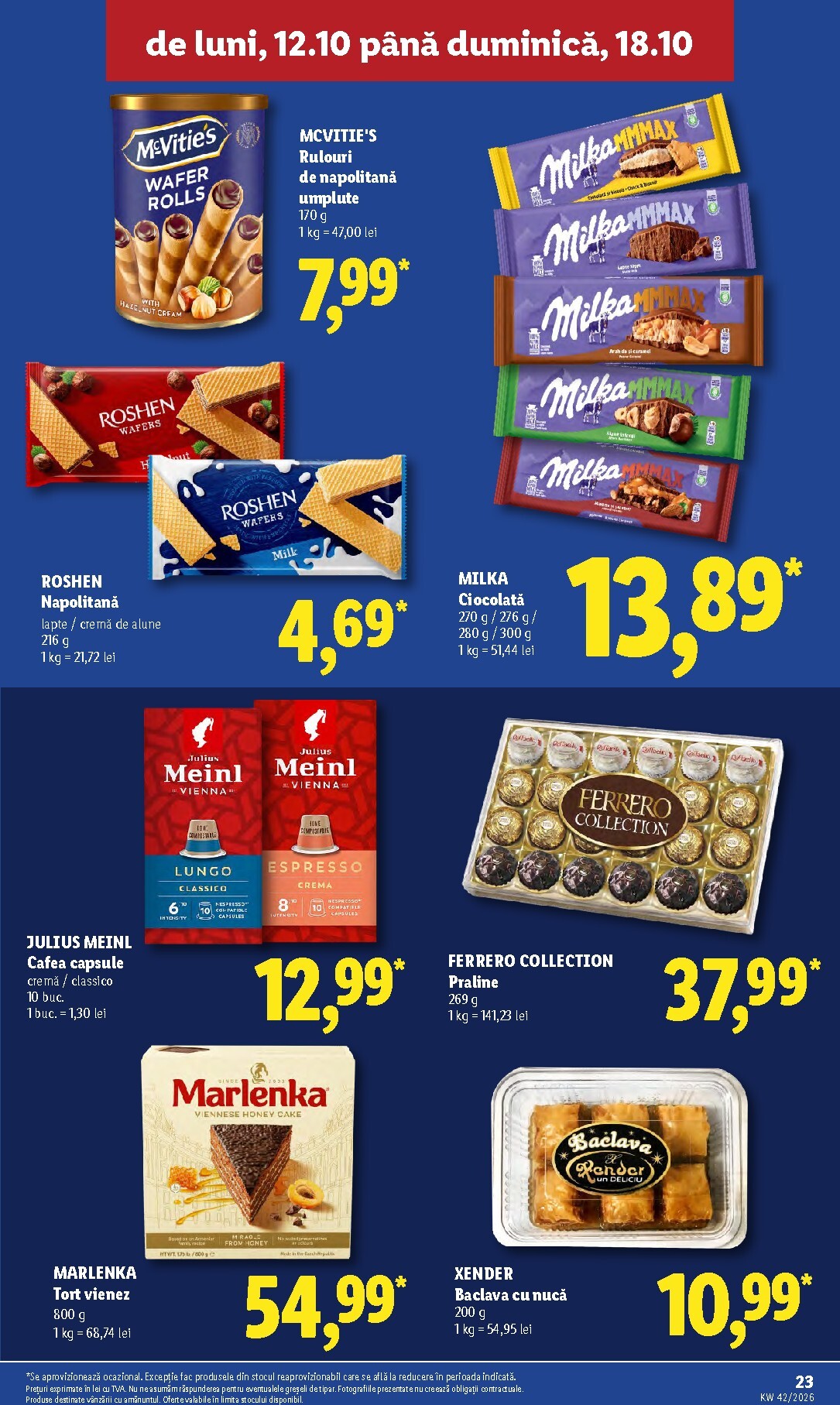 lidl - Lidl pliante pentru săptămâna viitoare de la luni 12.10.2026 până la duminică 18.10.2026 - page: 23