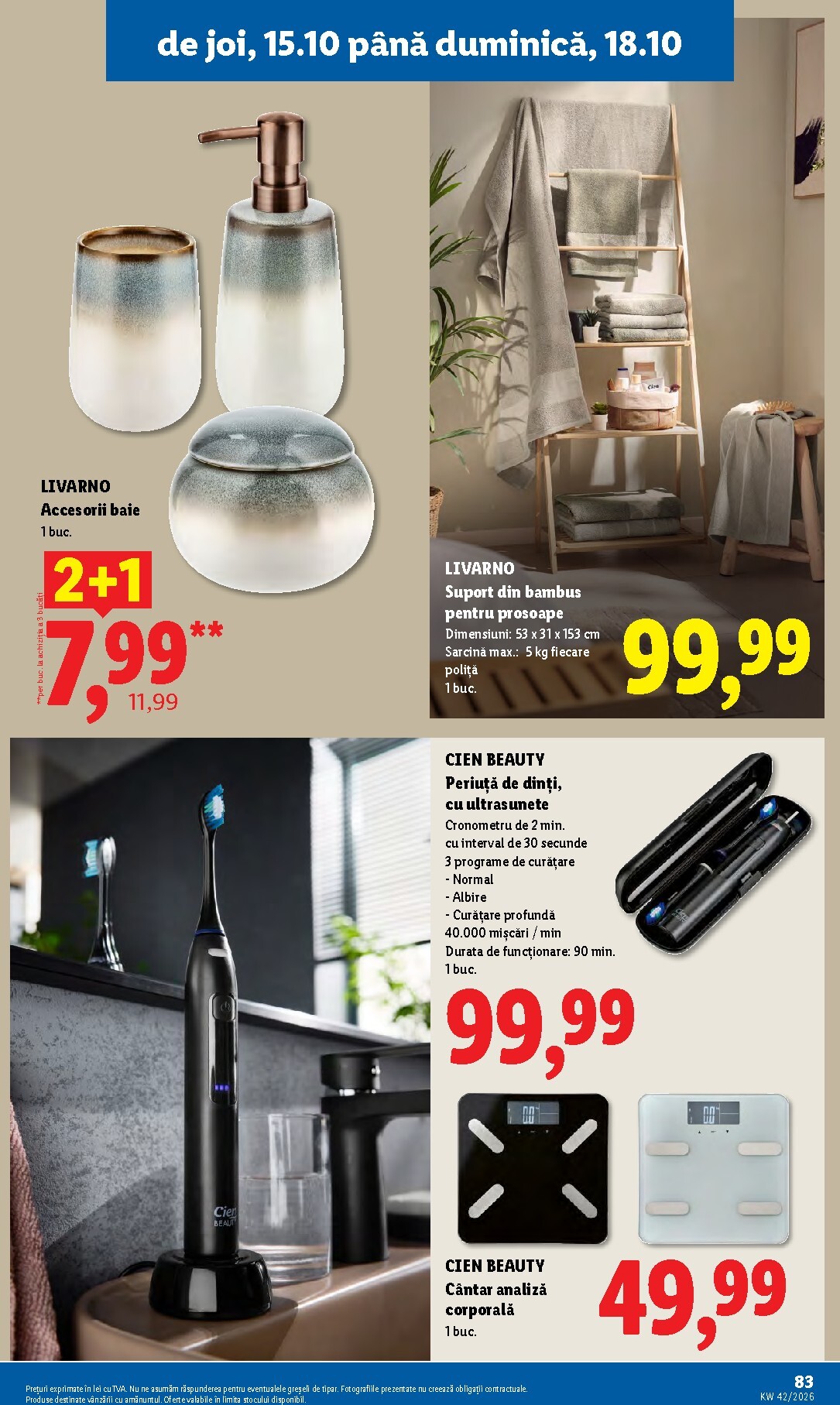 lidl - Lidl pliante pentru săptămâna viitoare de la luni 12.10.2026 până la duminică 18.10.2026 - page: 83