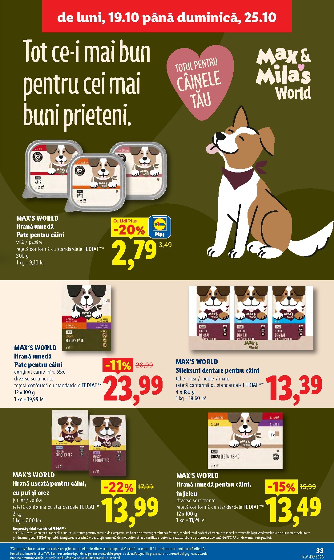 lidl - Lidl pliante pentru săptămâna viitoare de la luni 19.10.2026 până la duminică 25.10.2026 - page: 33