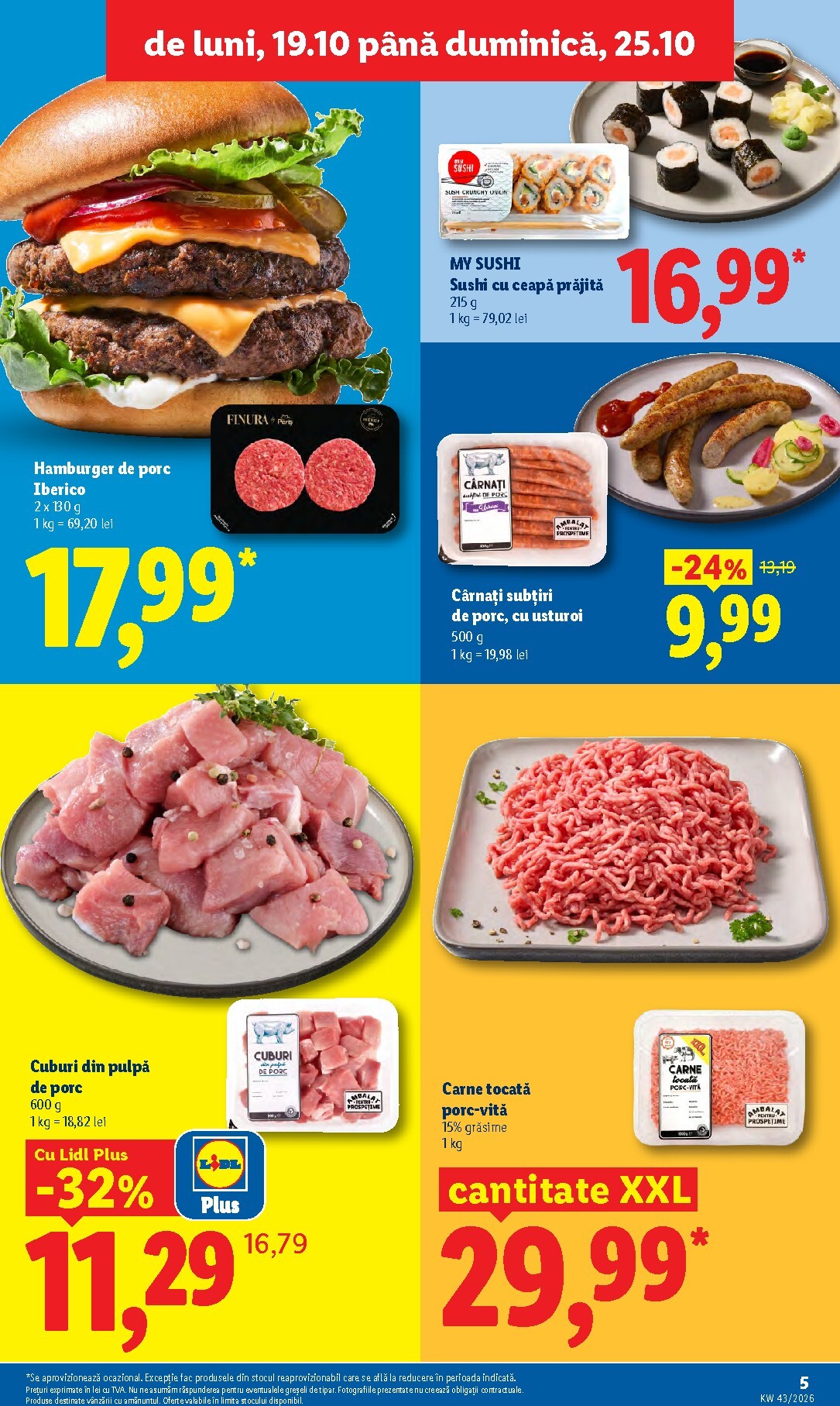 lidl - Lidl pliante pentru săptămâna viitoare de la luni 19.10.2026 până la duminică 25.10.2026 - page: 5