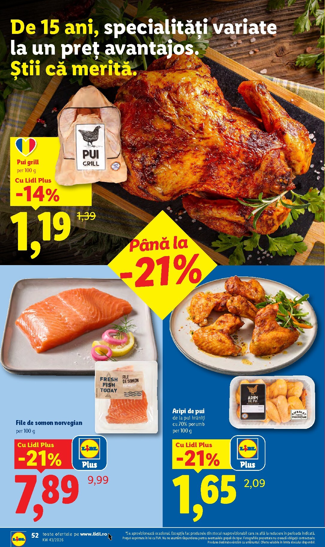 lidl - Lidl pliante pentru săptămâna viitoare de la luni 19.10.2026 până la duminică 25.10.2026 - page: 52