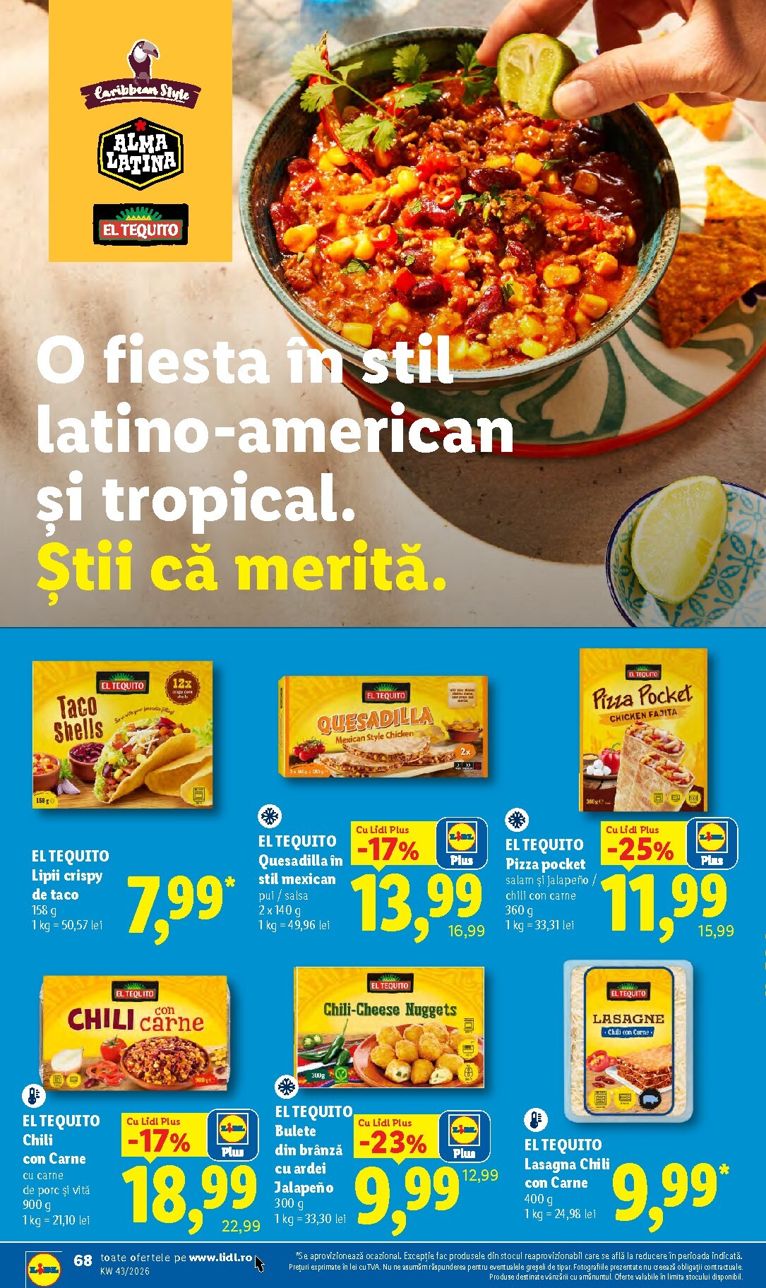 lidl - Lidl pliante pentru săptămâna viitoare de la luni 19.10.2026 până la duminică 25.10.2026 - page: 68