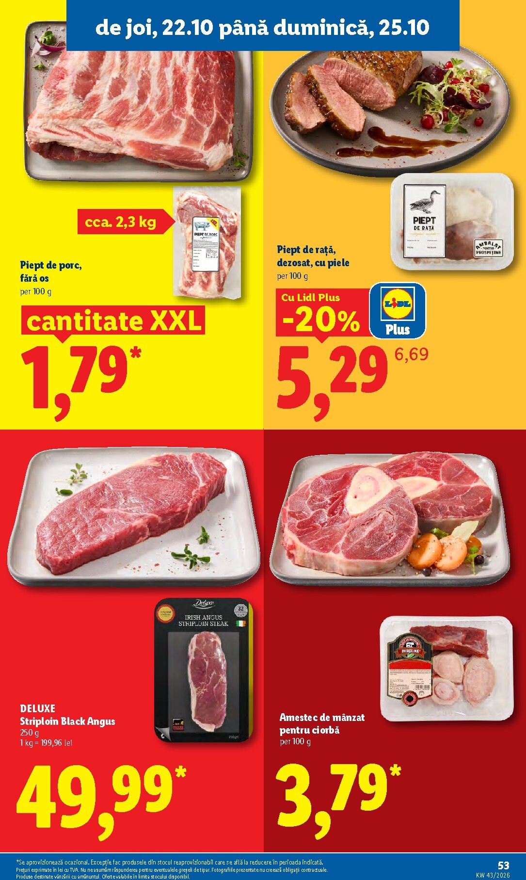 lidl - Lidl pliante pentru săptămâna viitoare de la luni 19.10.2026 până la duminică 25.10.2026 - page: 53