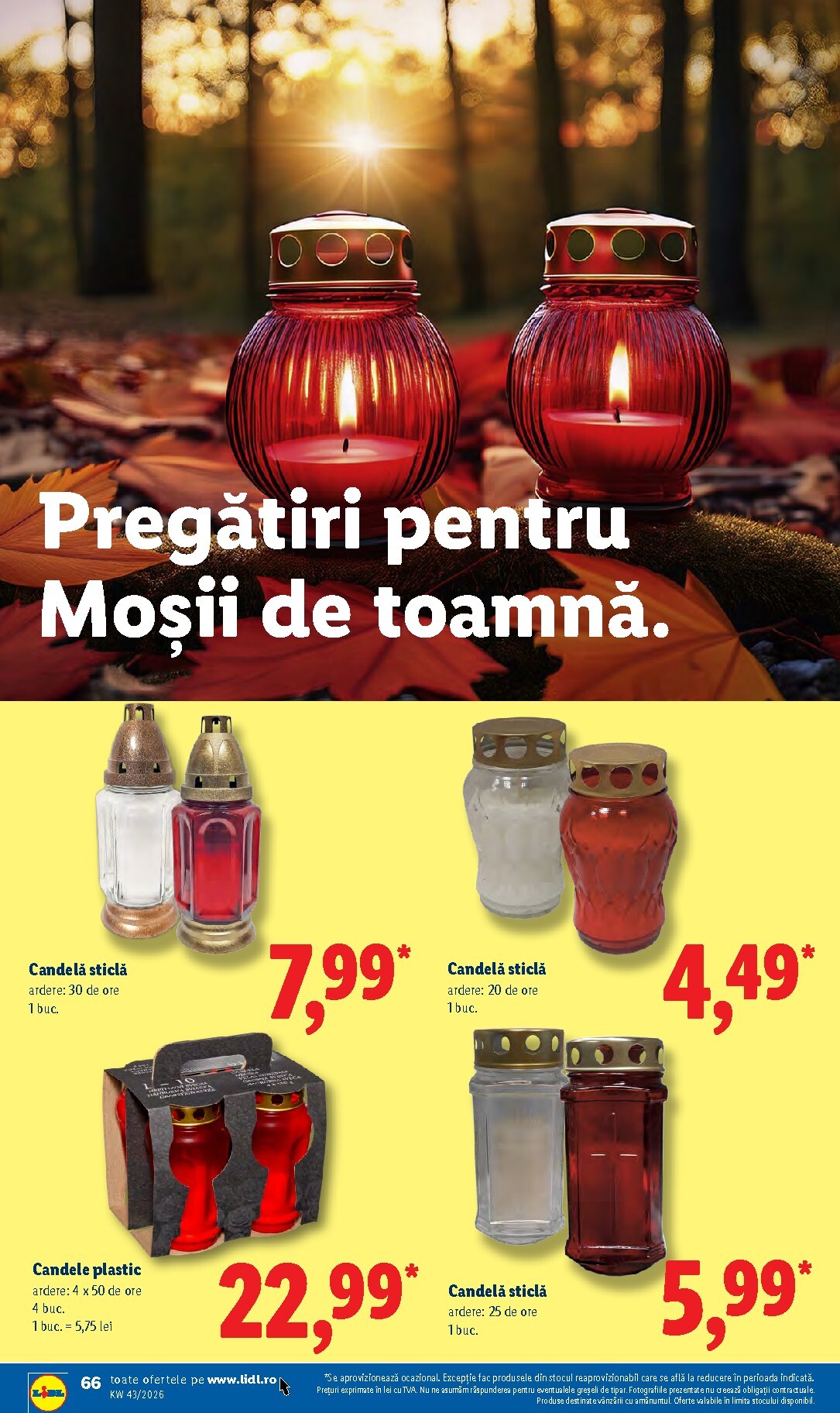 lidl - Lidl pliante pentru săptămâna viitoare de la luni 19.10.2026 până la duminică 25.10.2026 - page: 66
