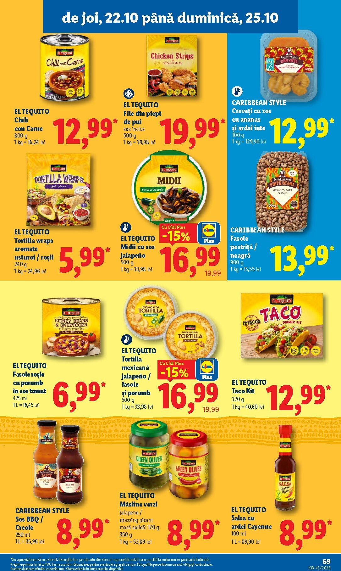 lidl - Lidl pliante pentru săptămâna viitoare de la luni 19.10.2026 până la duminică 25.10.2026 - page: 69