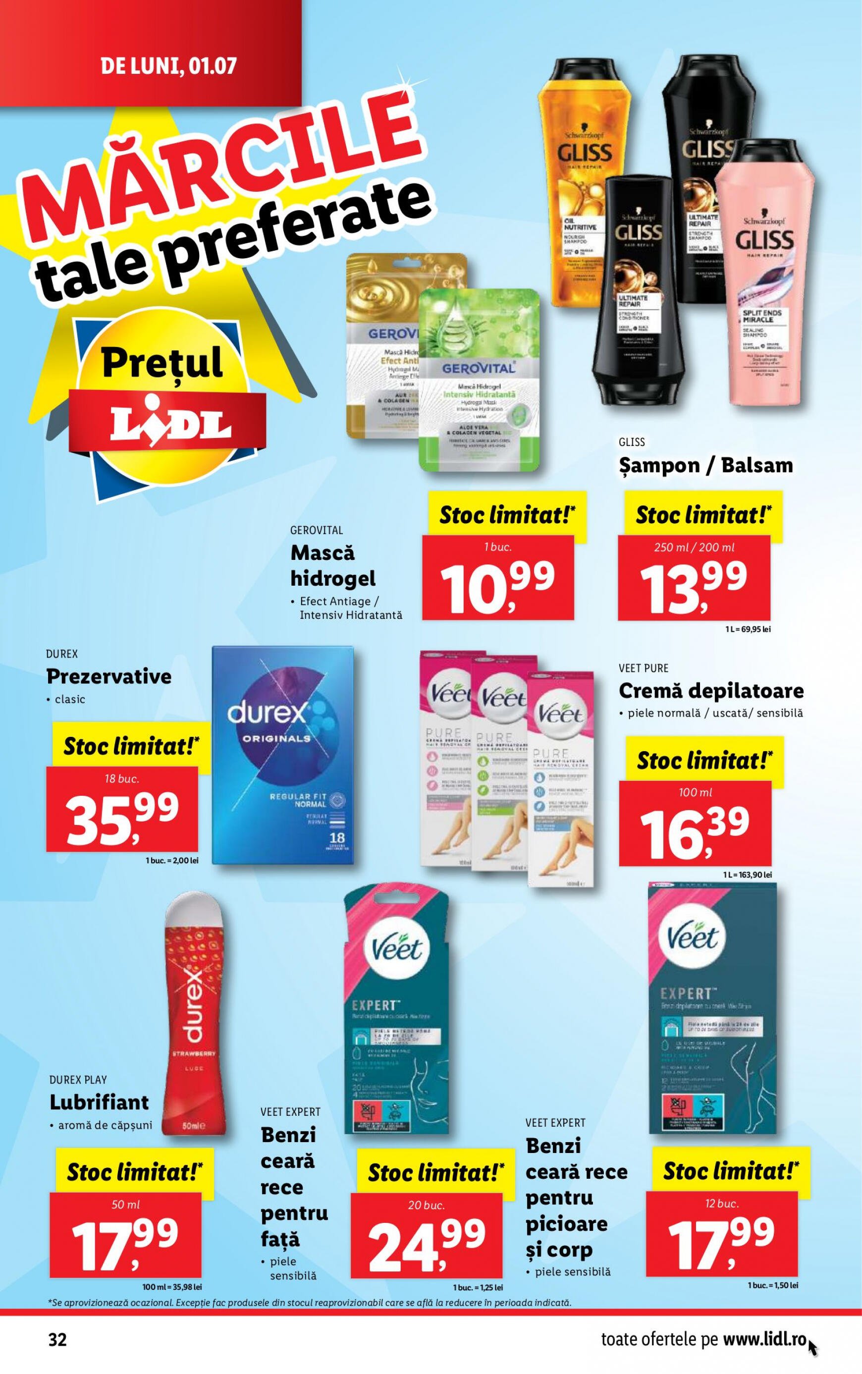 lidl - Catalog nou Lidl 01.07. - 07.07. - page: 32