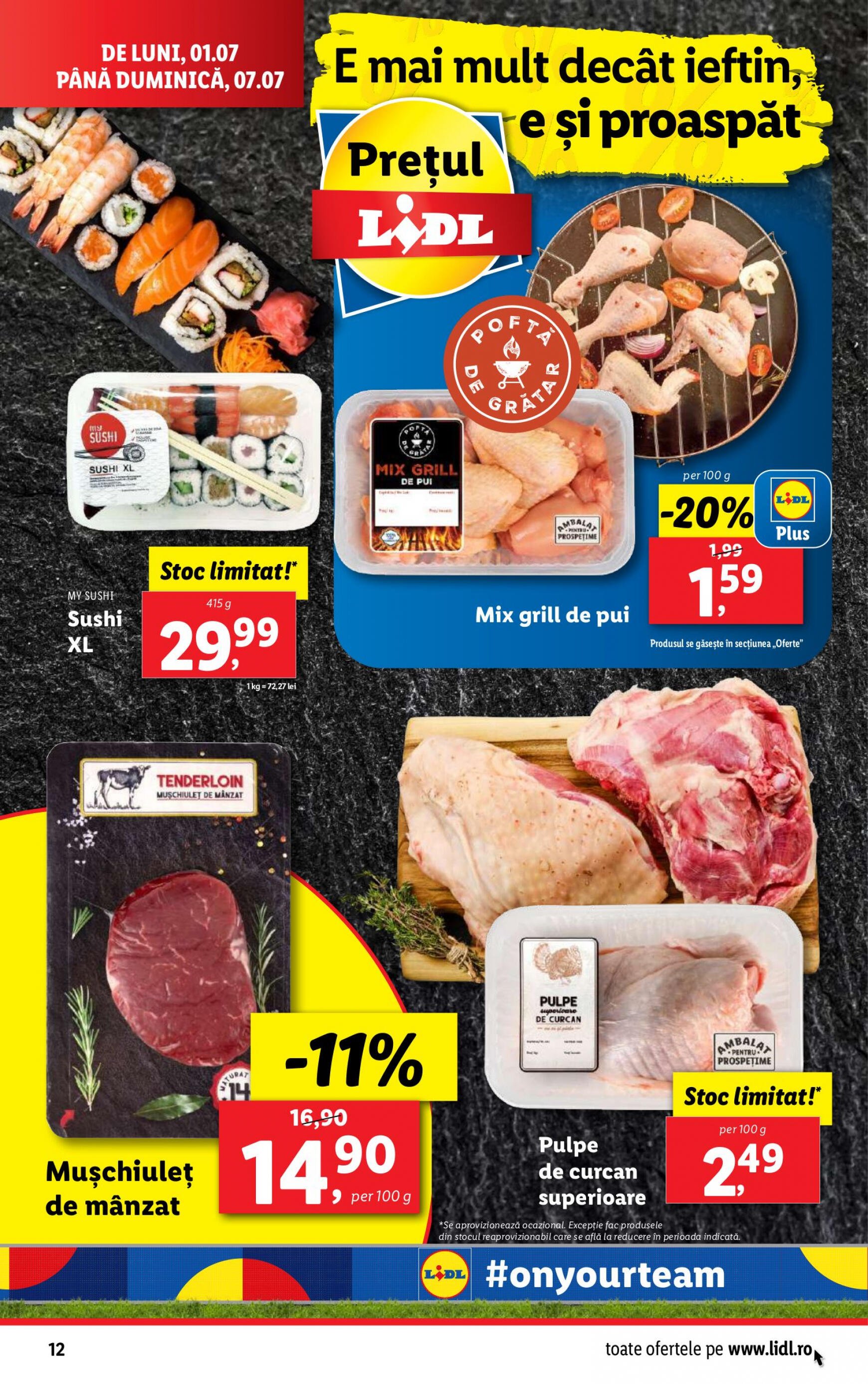 lidl - Catalog nou Lidl 01.07. - 07.07. - page: 12