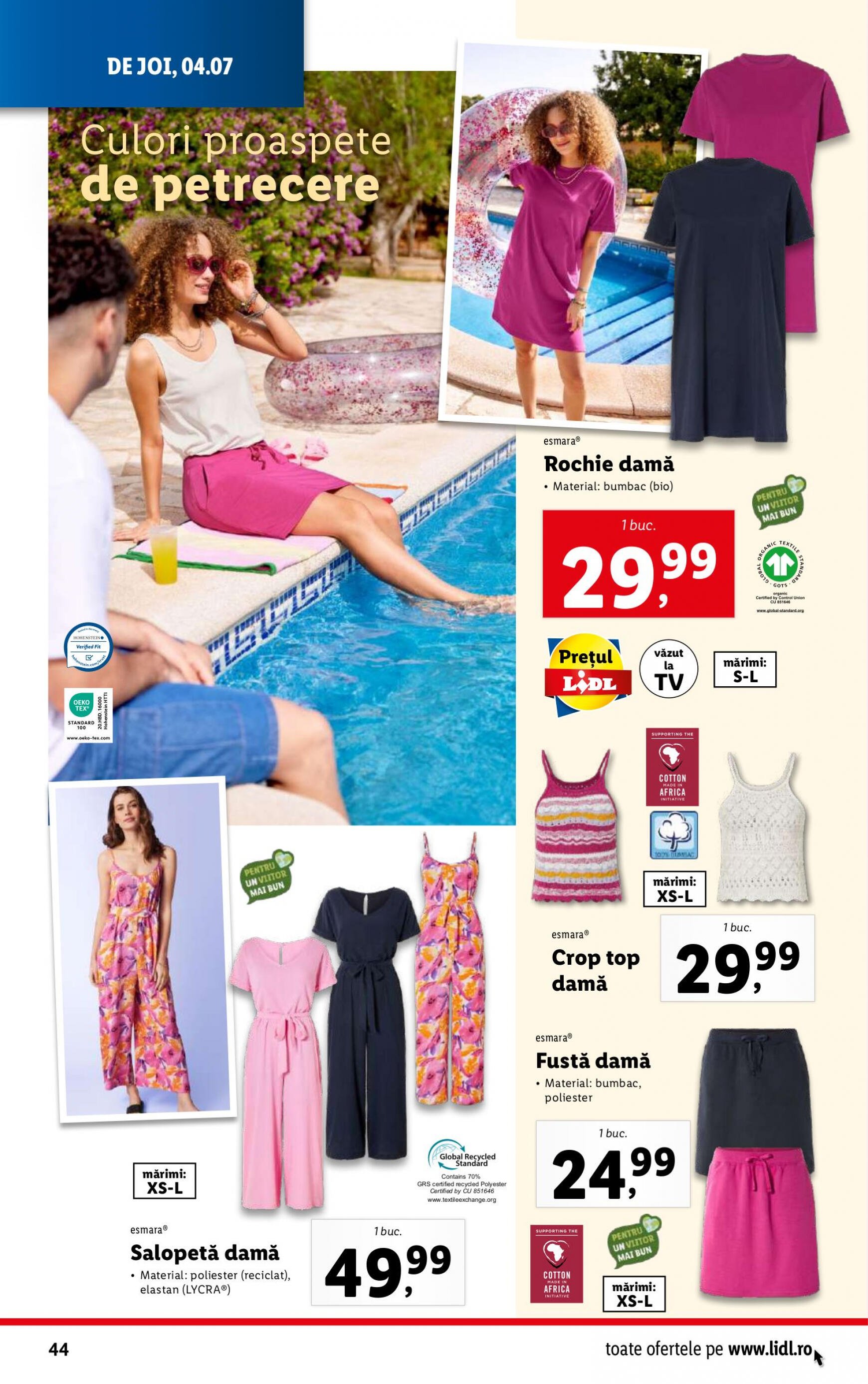 lidl - Catalog nou Lidl 01.07. - 07.07. - page: 44