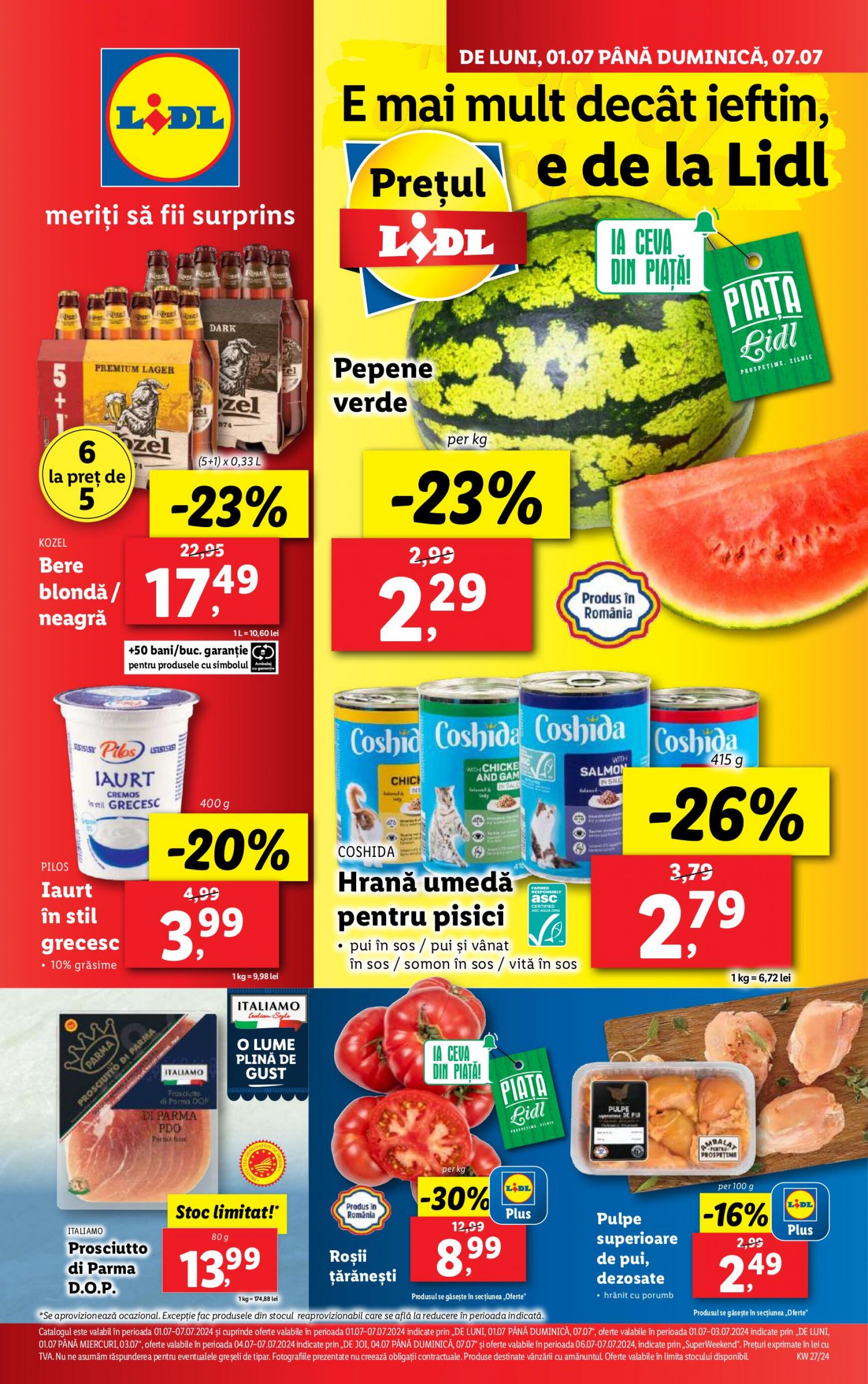 lidl - Catalog nou Lidl 01.07. - 07.07. - page: 1