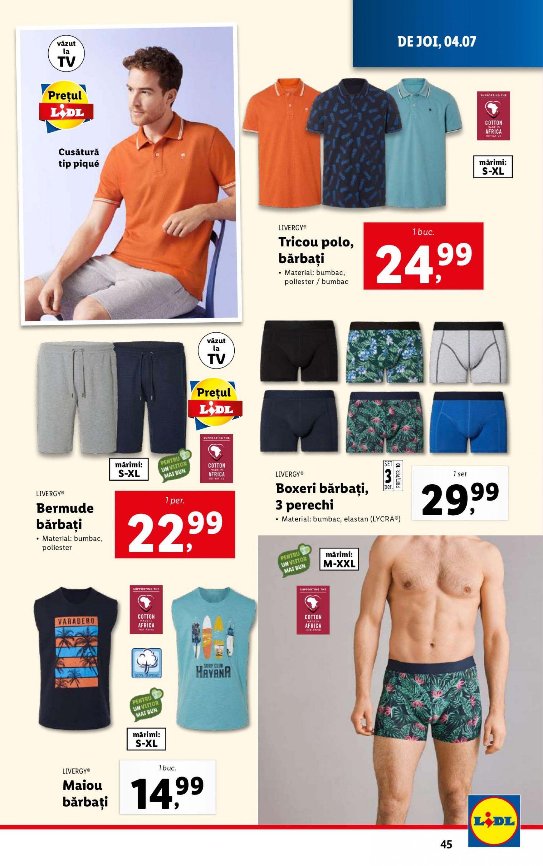 lidl - Catalog nou Lidl 01.07. - 07.07. - page: 45