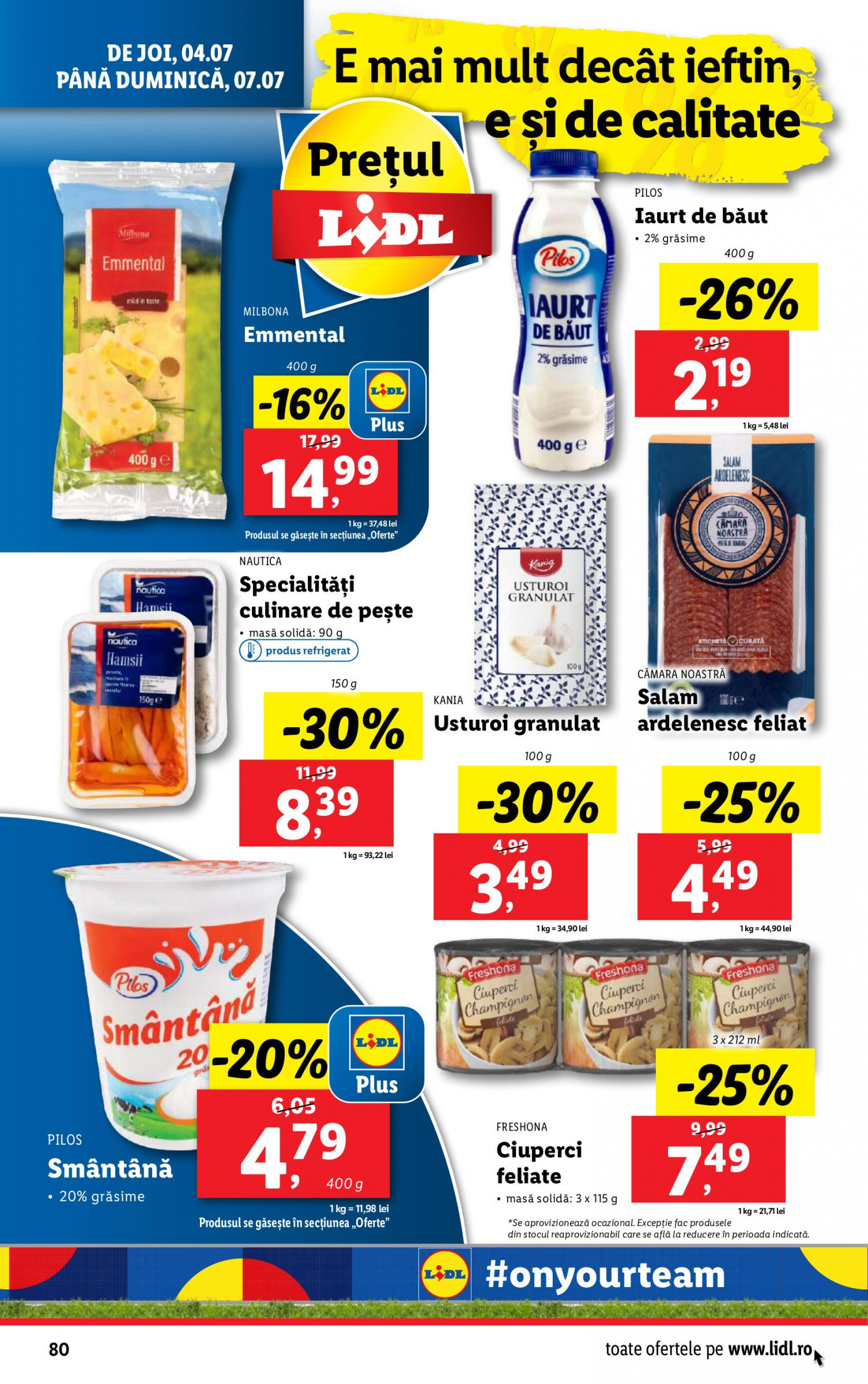 lidl - Catalog nou Lidl 01.07. - 07.07. - page: 80