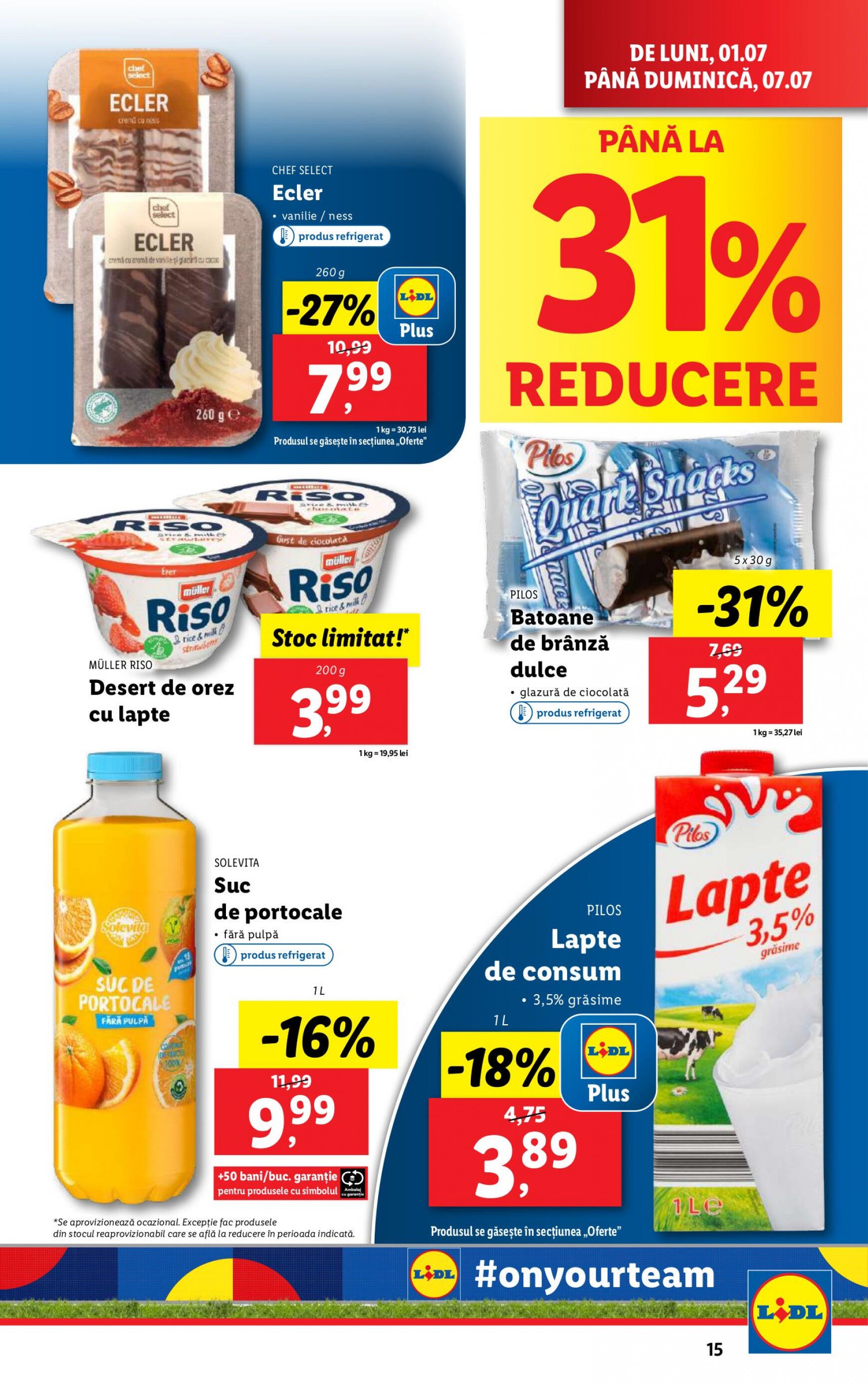 lidl - Catalog nou Lidl 01.07. - 07.07. - page: 15