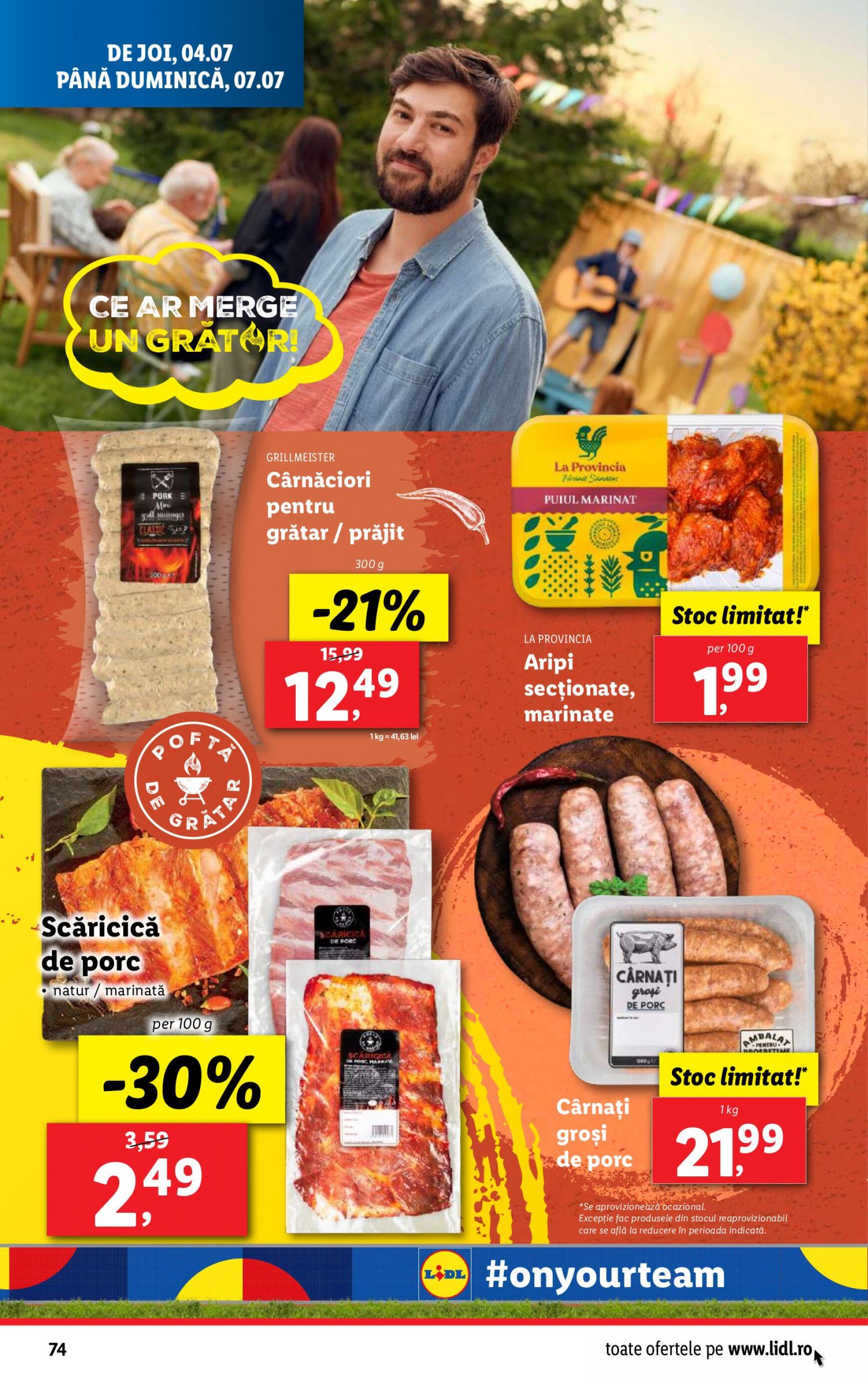 lidl - Catalog nou Lidl 01.07. - 07.07. - page: 74