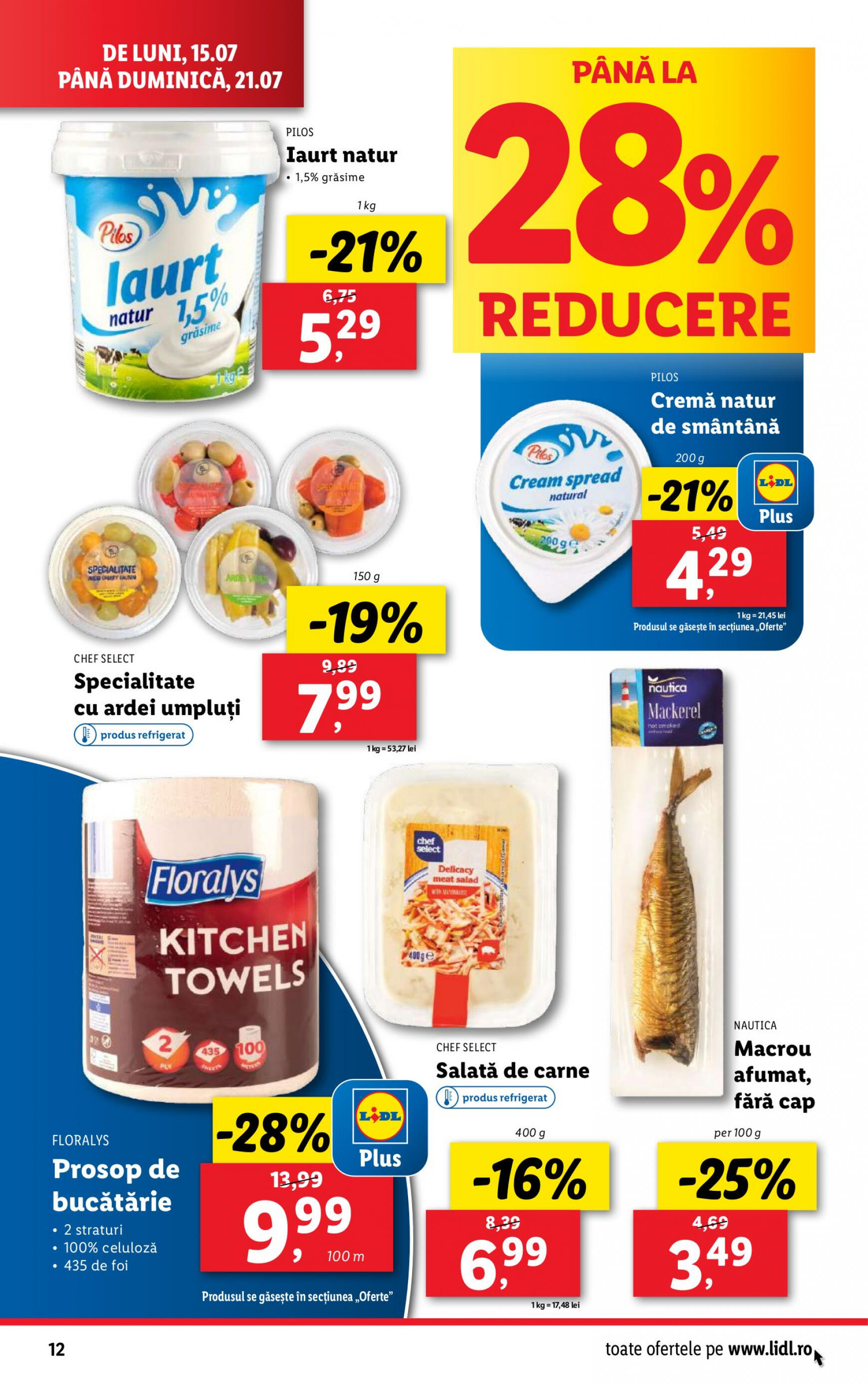 lidl - Catalog nou Lidl 15.07. - 21.07. - page: 12