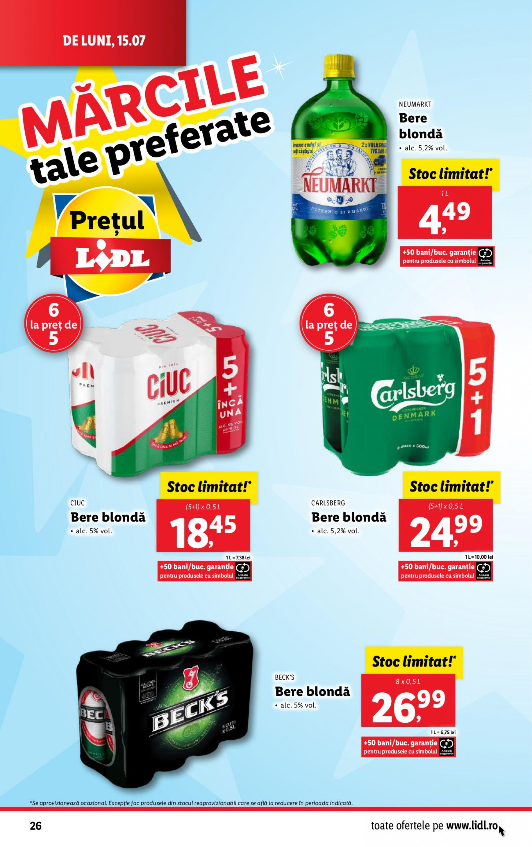 lidl - Catalog nou Lidl 15.07. - 21.07. - page: 26