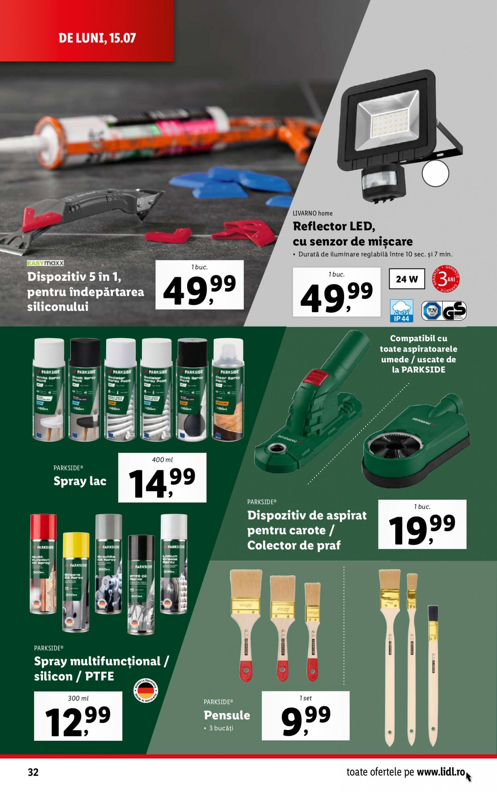 lidl - Catalog nou Lidl 15.07. - 21.07. - page: 32