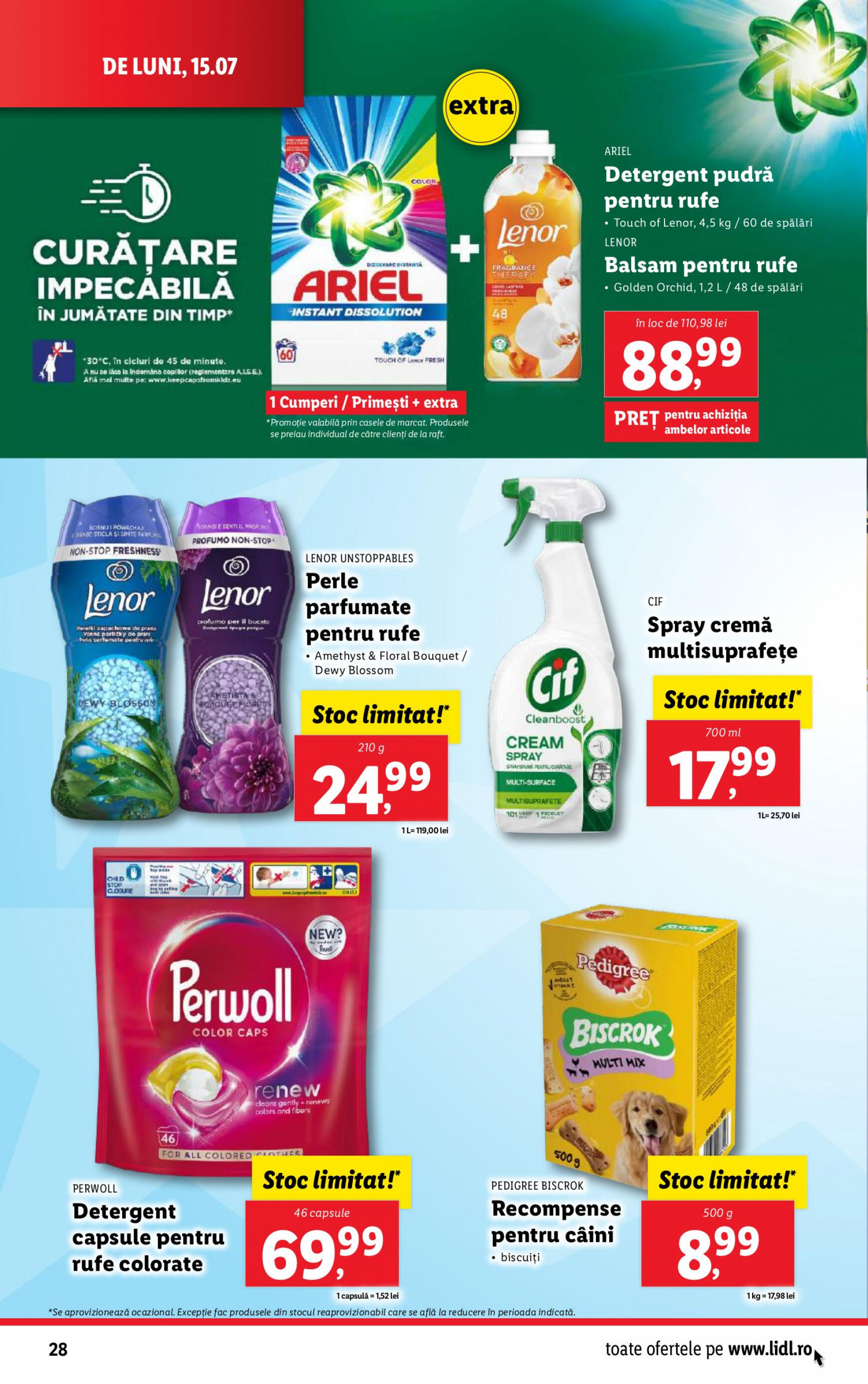 lidl - Catalog nou Lidl 15.07. - 21.07. - page: 28