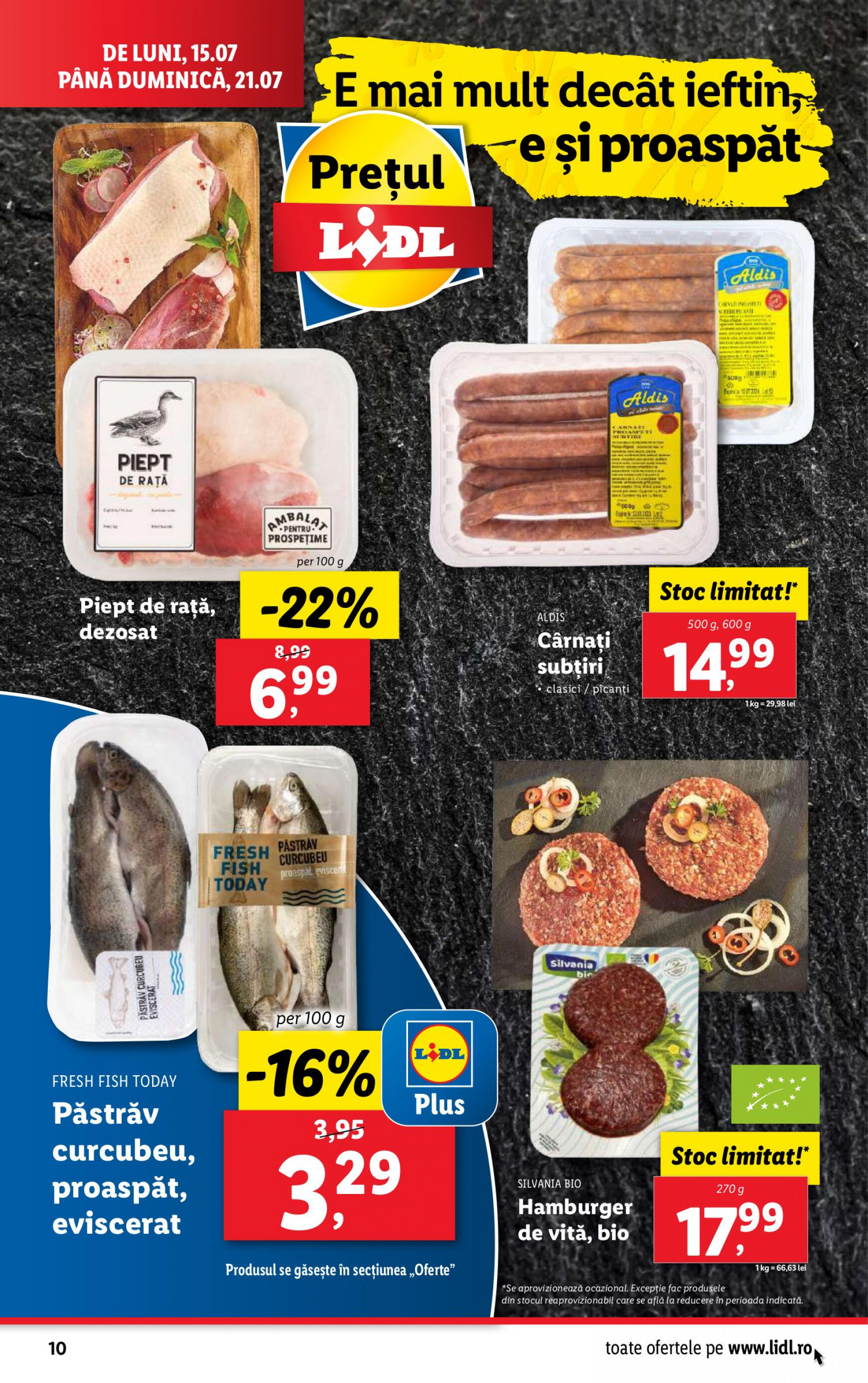 lidl - Catalog nou Lidl 15.07. - 21.07. - page: 10