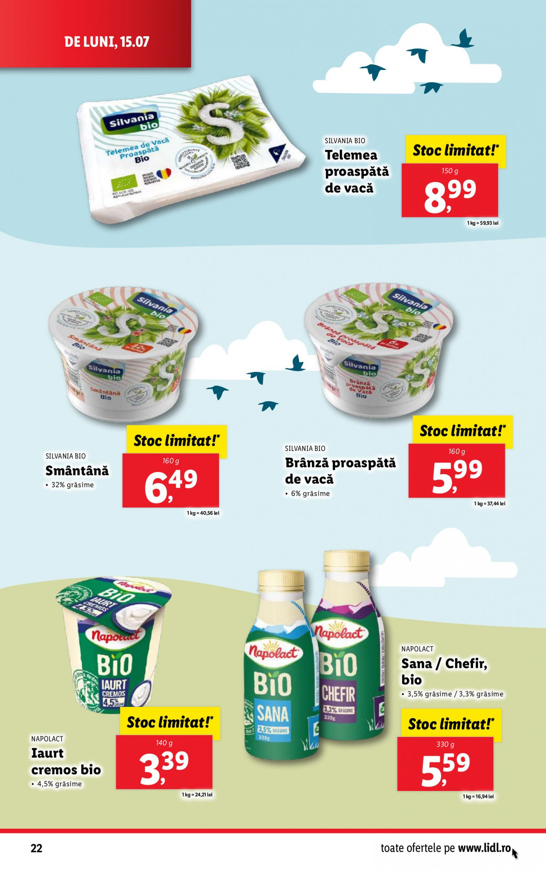 lidl - Catalog nou Lidl 15.07. - 21.07. - page: 22