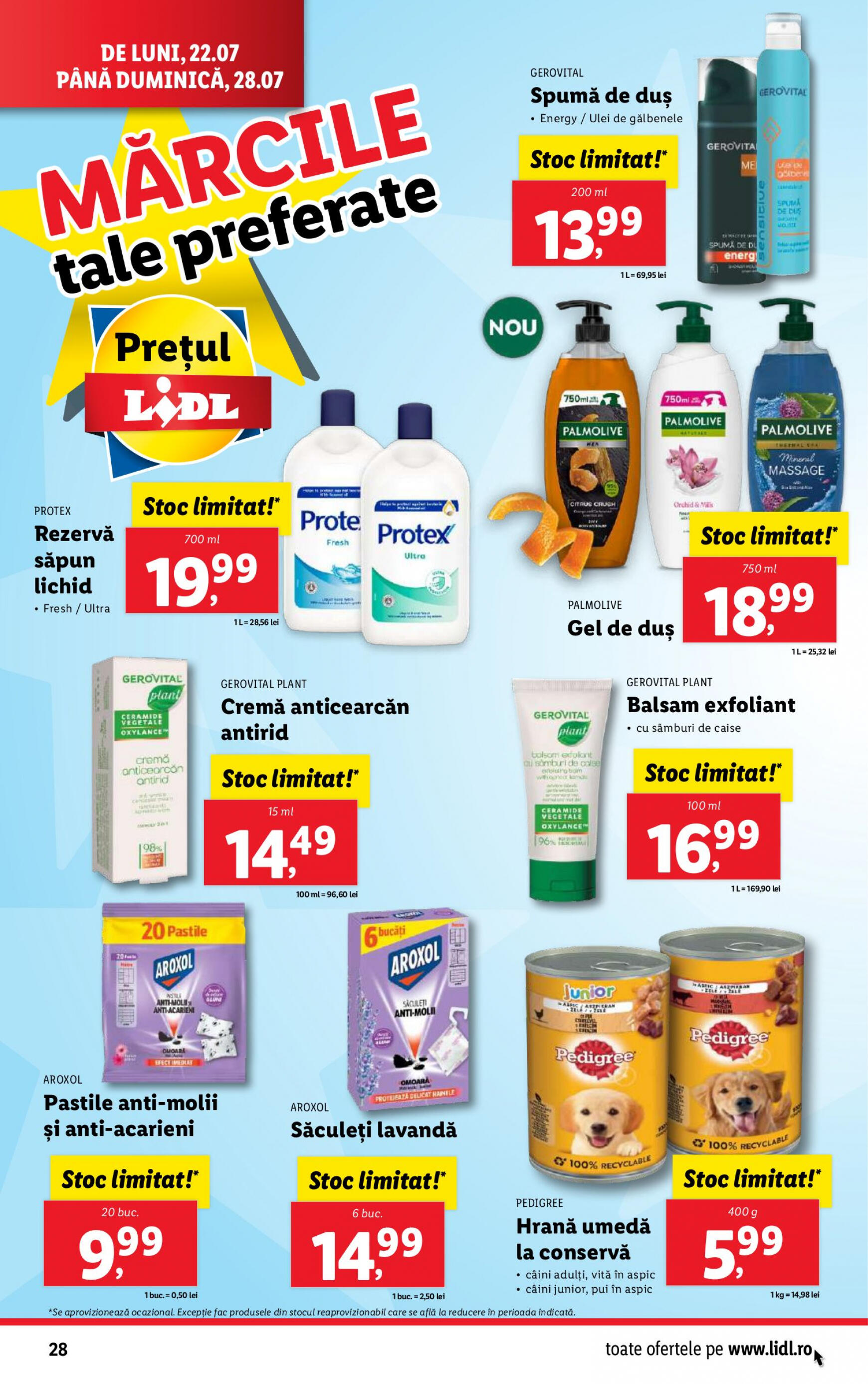 lidl - Catalog nou Lidl 22.07. - 28.07. - page: 28