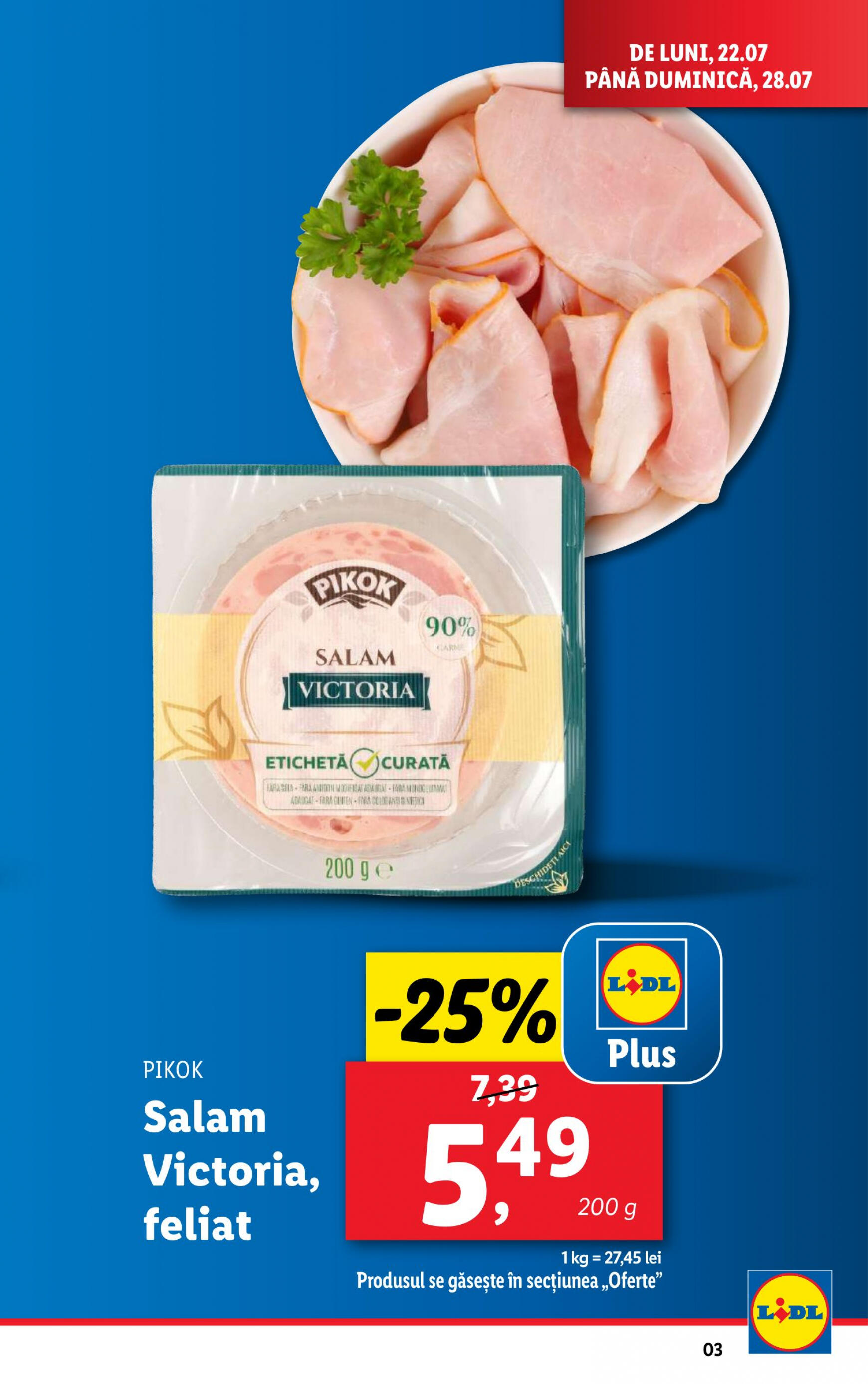 lidl - Catalog nou Lidl 22.07. - 28.07. - page: 3