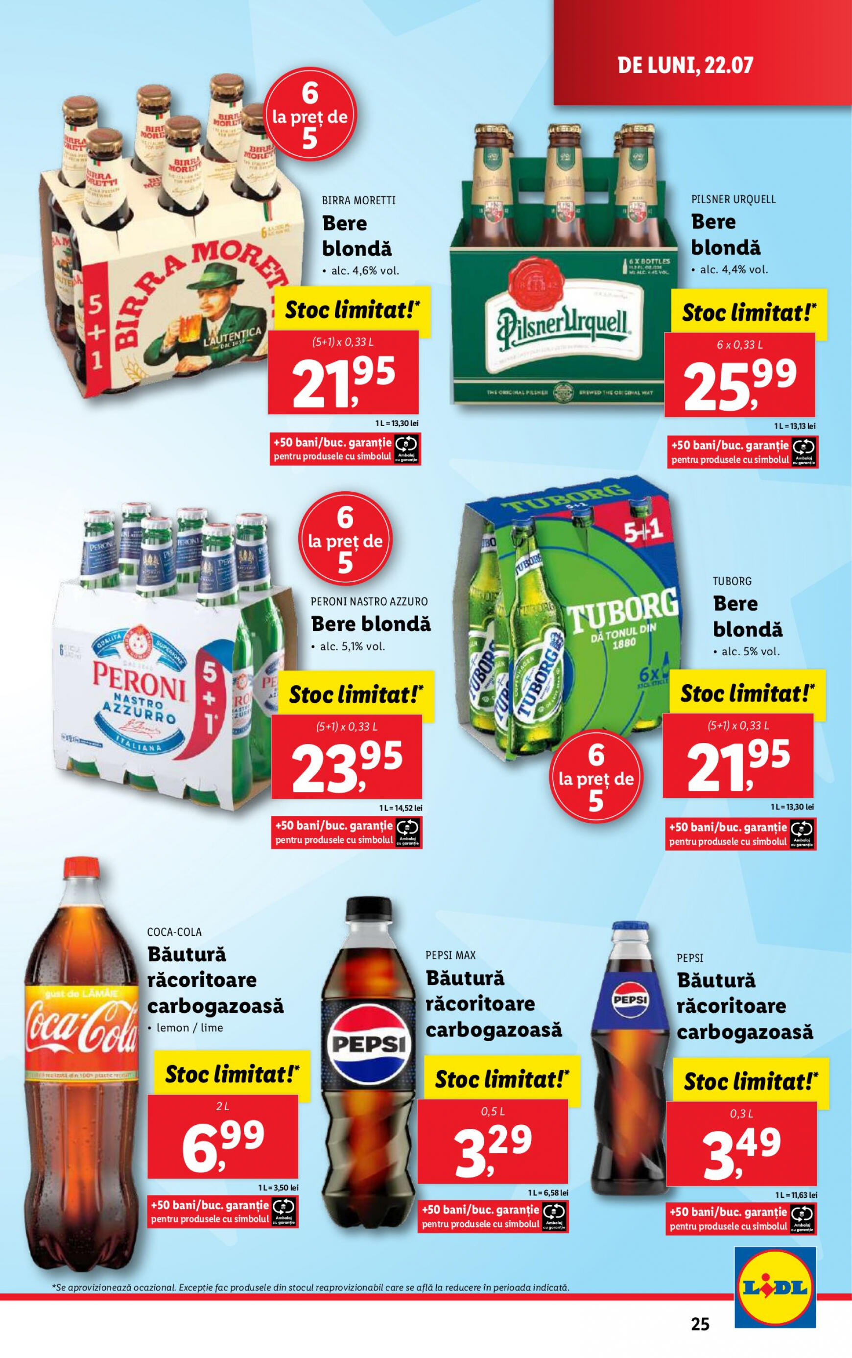 lidl - Catalog nou Lidl 22.07. - 28.07. - page: 25