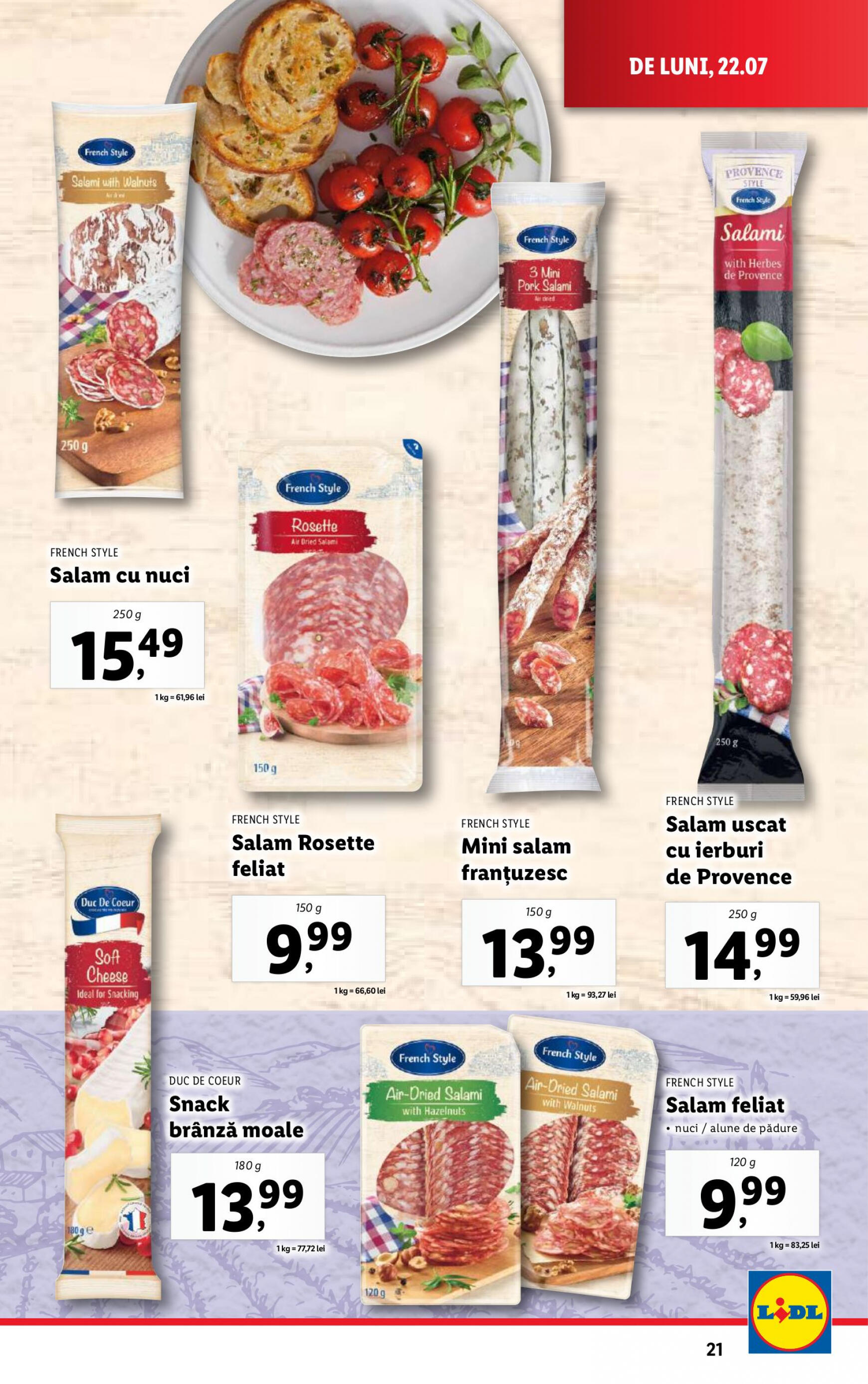 lidl - Catalog nou Lidl 22.07. - 28.07. - page: 21